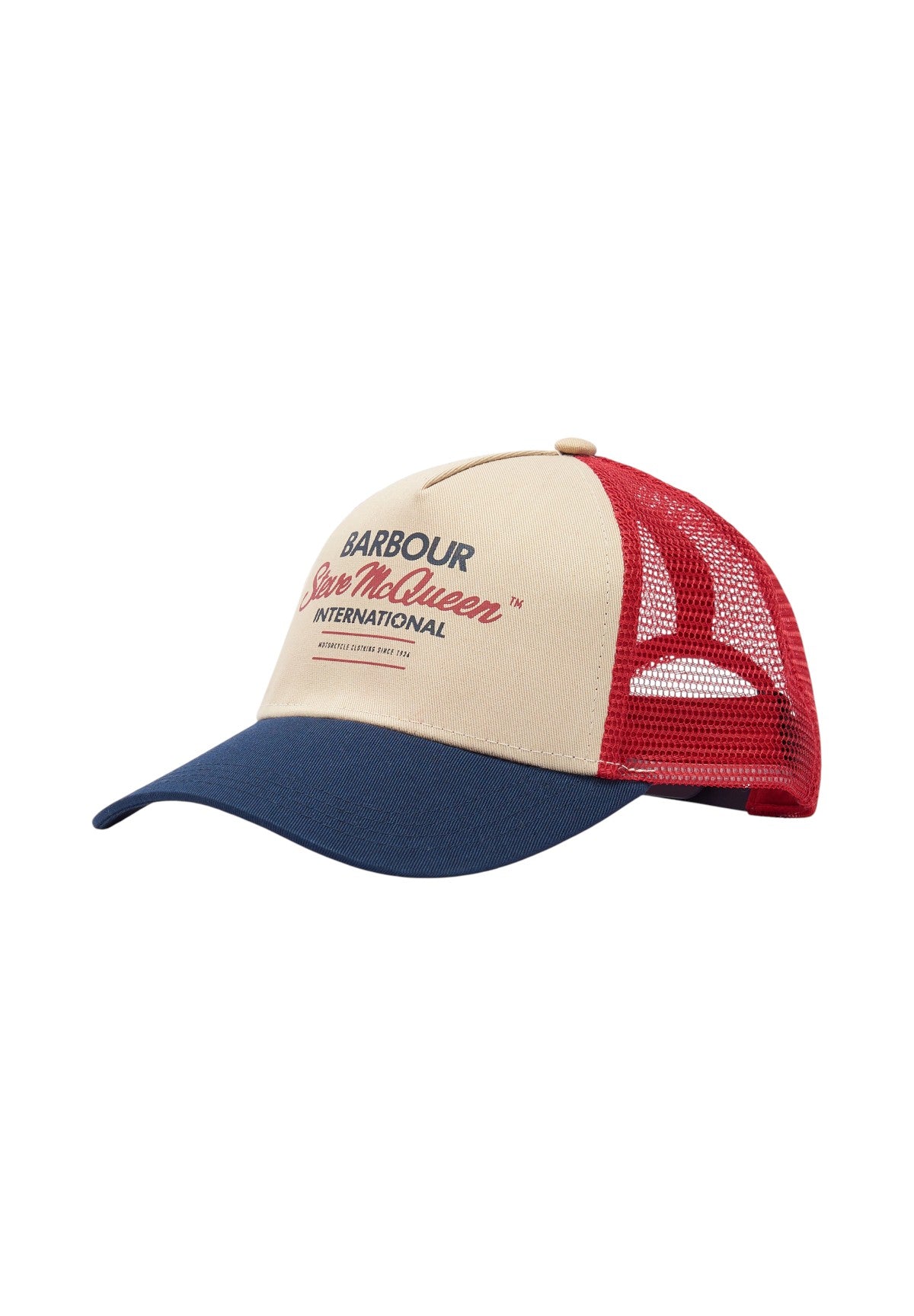 Cappello da Baseball Smq Trucker Cap MHA0478 Navy, Red, Stone