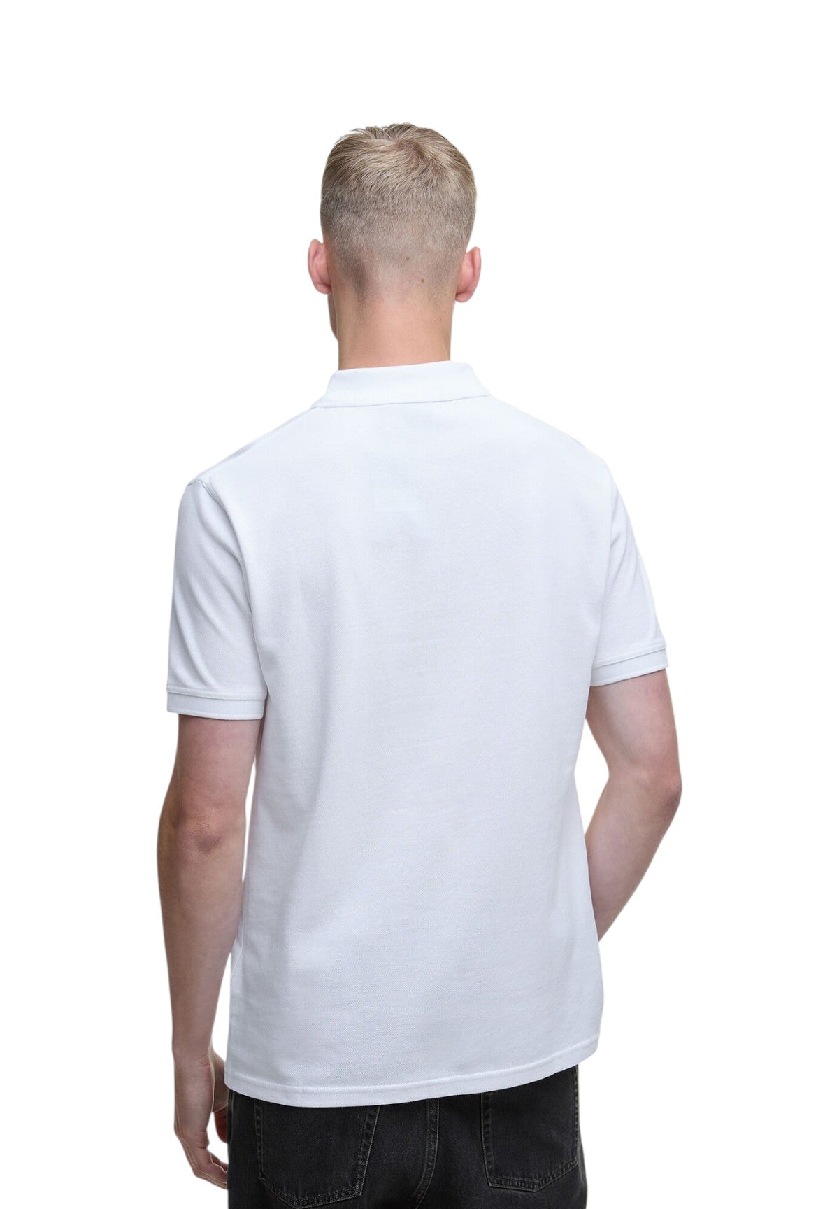 Polo Piqué Essential Polo Shirt MML1318 White