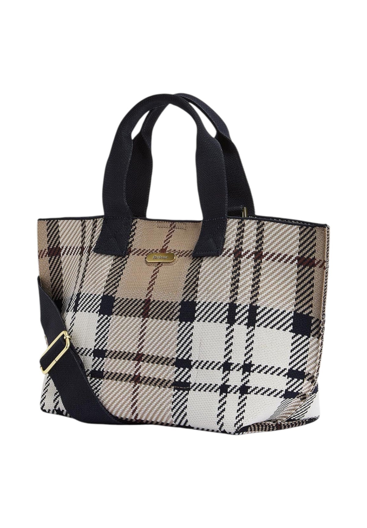 Borsa Tote Layla Tartan Mini Tote Bag LBA0518 Rosewood tartan