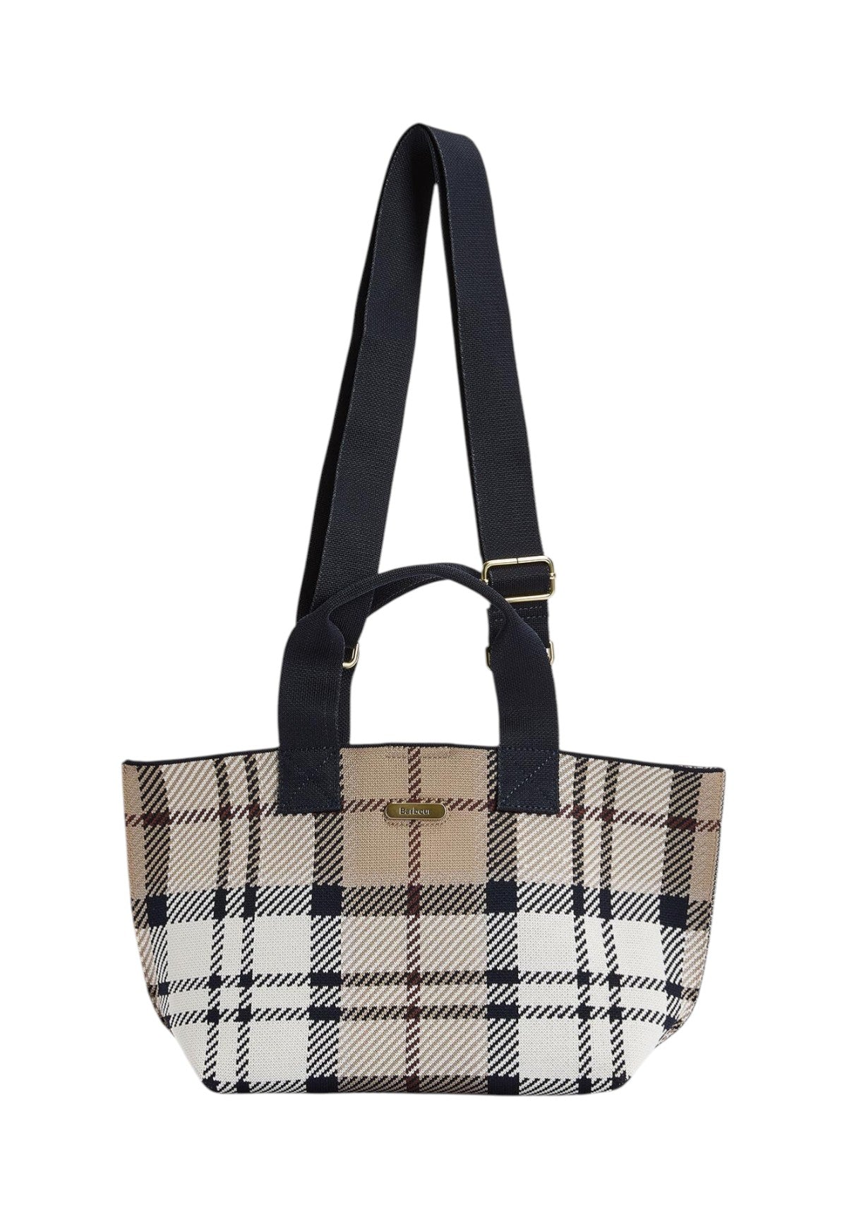 Borsa Tote Layla Tartan Mini Tote Bag LBA0518 Rosewood tartan