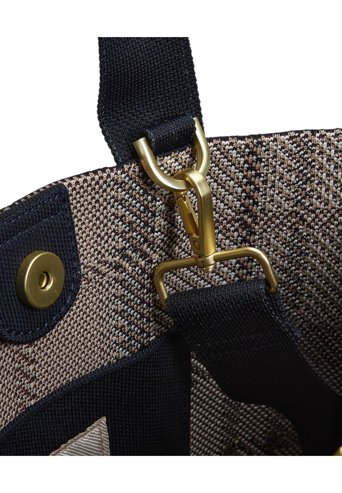 Borsa Tote Layla Tartan Mini Tote Bag LBA0518 Rosewood tartan