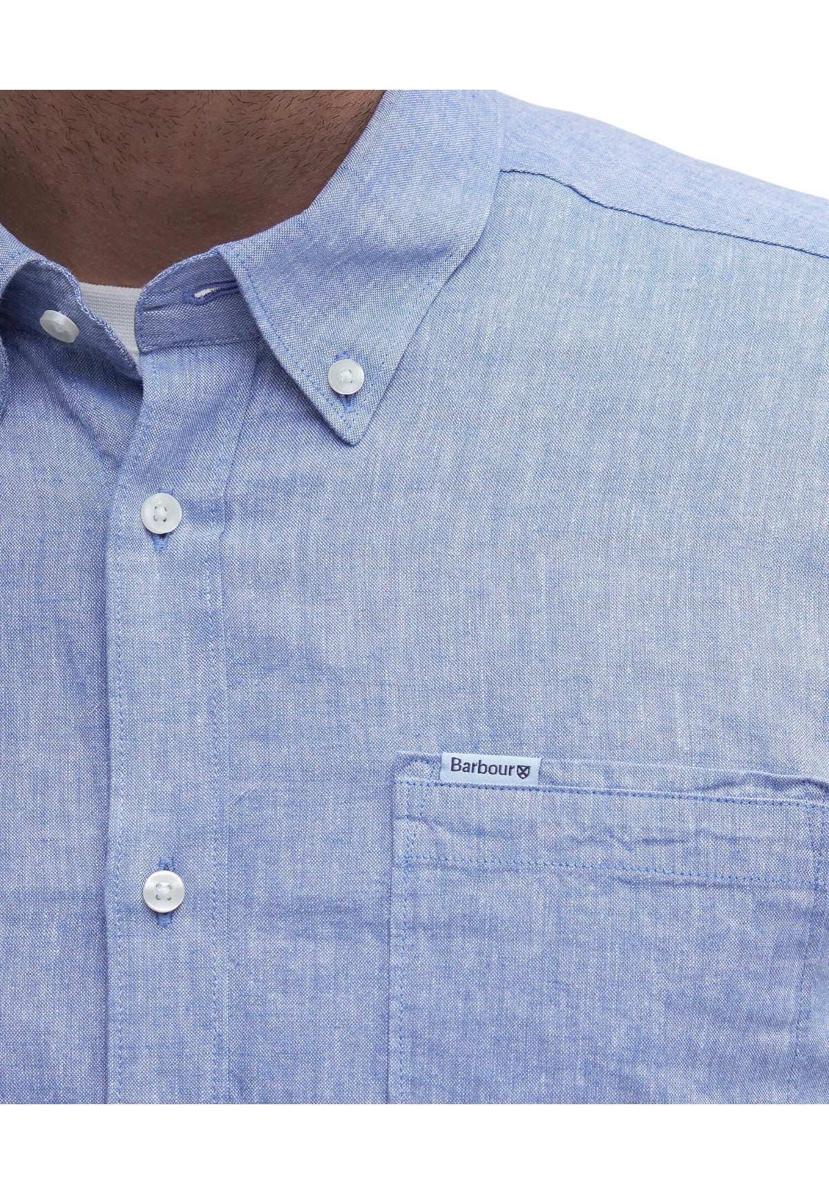 Camicia a Maniche Lunghe Nelson Tailored Shirt MSH5090 Blue