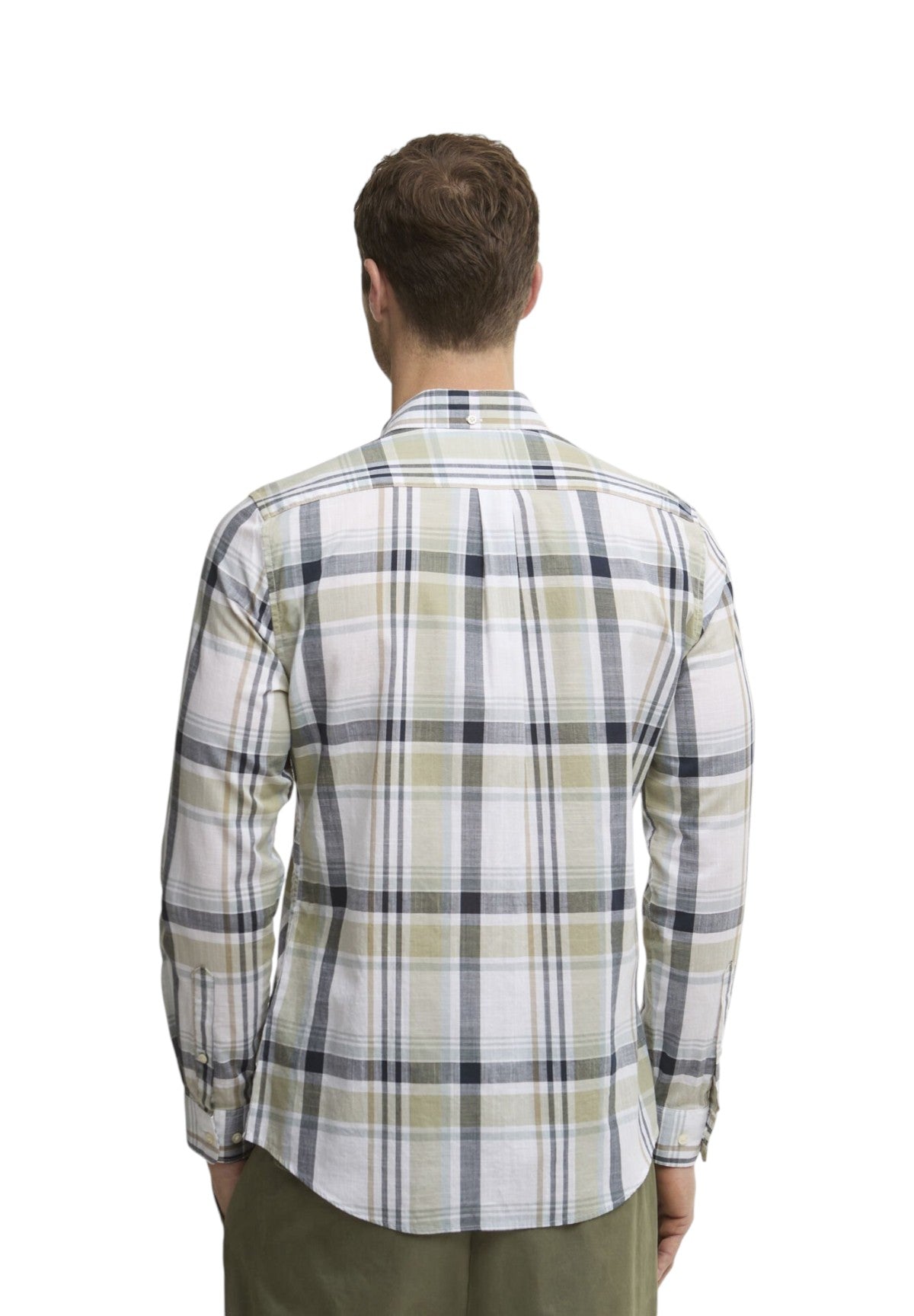 Camicia a Maniche Lunghe Kidd Tailored Shirt MSH5295 Laurel Green