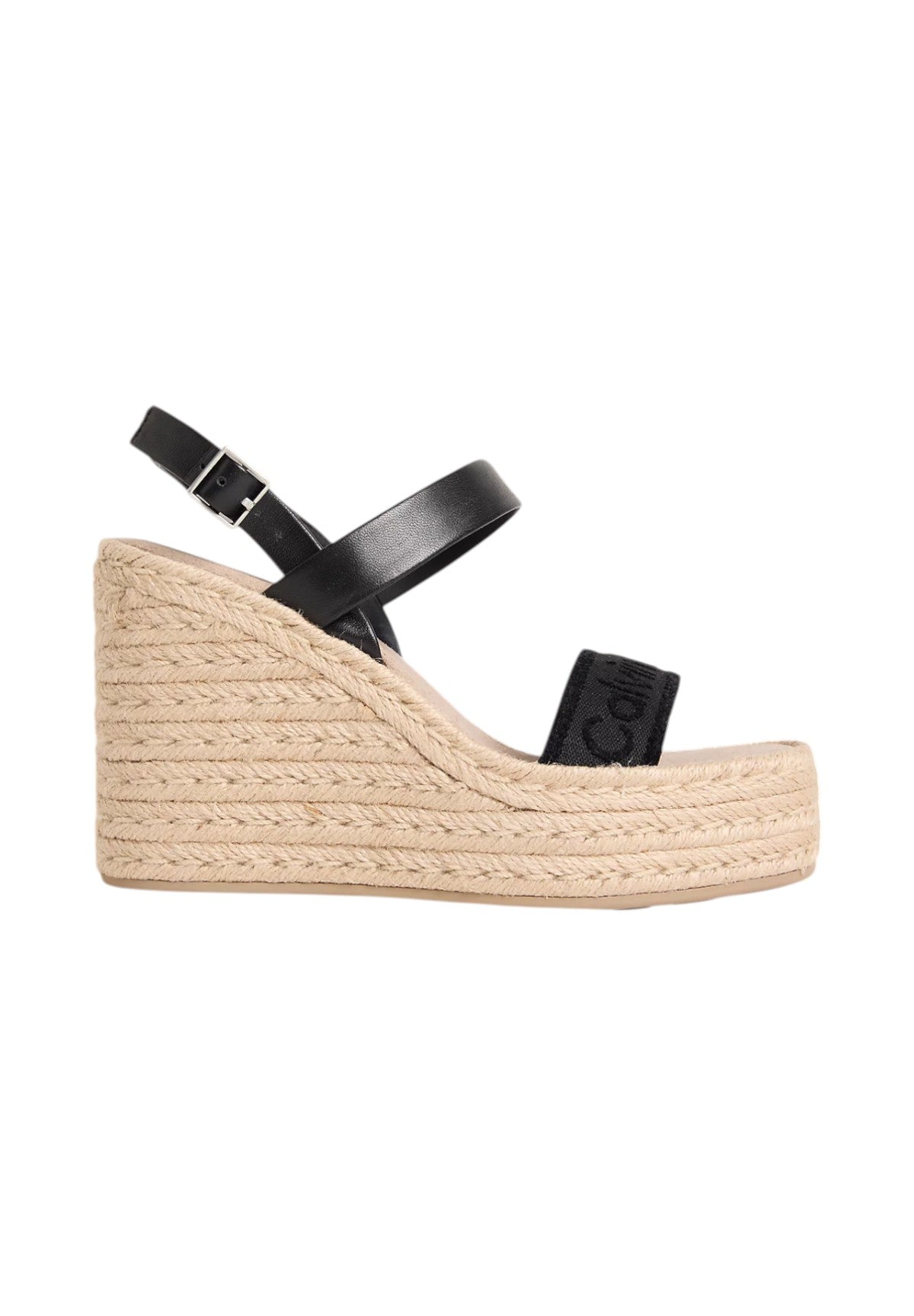 Sandali Wedge Espad 70 Webbi HW0HW02901 CK Black