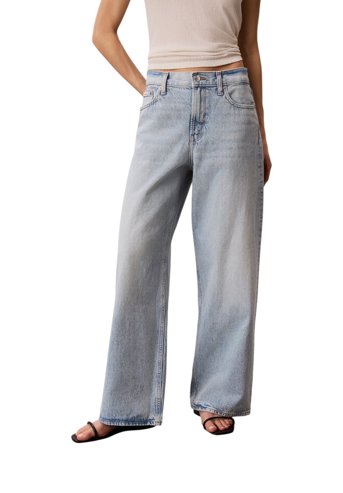Jeans Low Rise Baggy Indig LV047F663G Indigo Stone