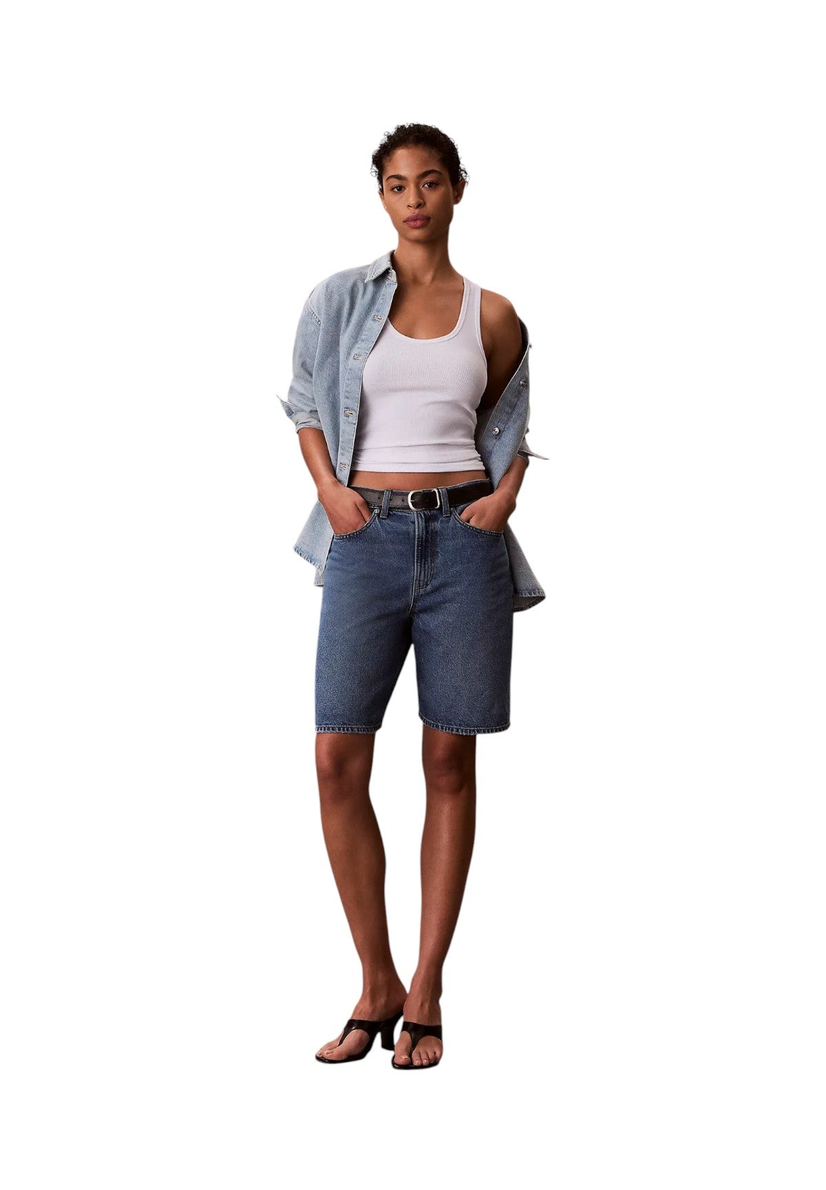 Shorts in Jeans The Bermuda Short Bl LV047F674G Blue Caroline