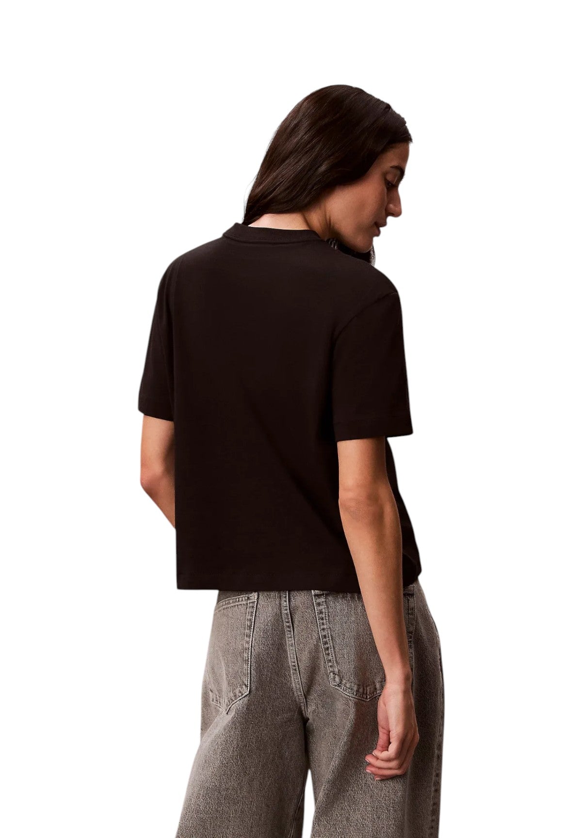 T-shirt a Maniche Corte Ss Graphic Boxy Tee LV047F820G Black