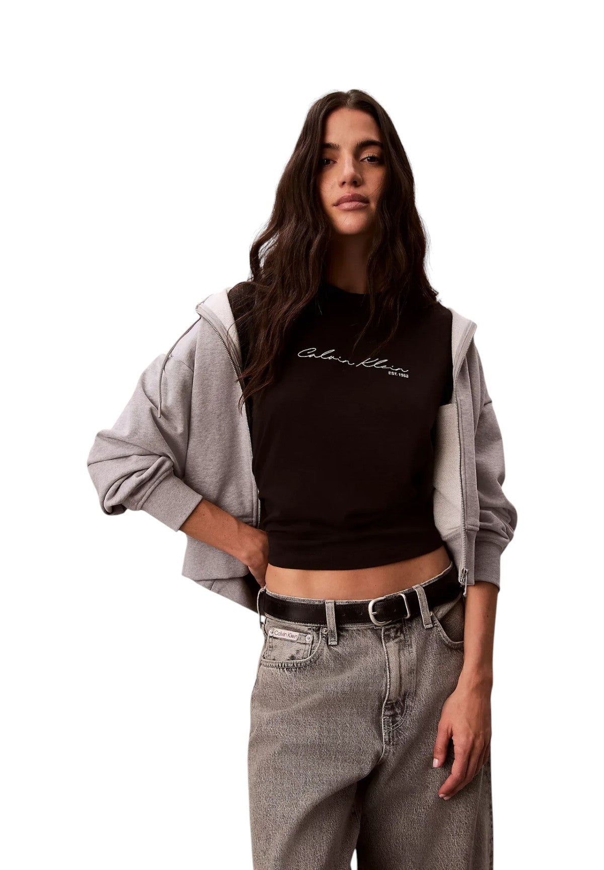 T-shirt a Maniche Corte Ss Graphic Boxy Tee LV047F820G Black
