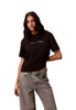 Calvin Klein Jeans T-shirt a Maniche Corte Ss Graphic Boxy Tee LV047F820G Black