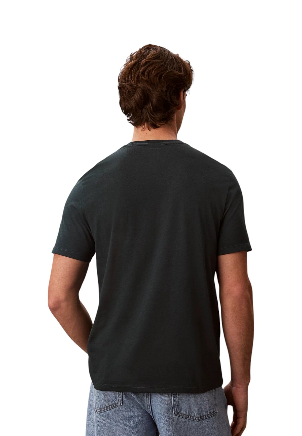 T-shirt a Maniche Corte Ss 30S Micro Monolog LV04RB866G Nearly Navy