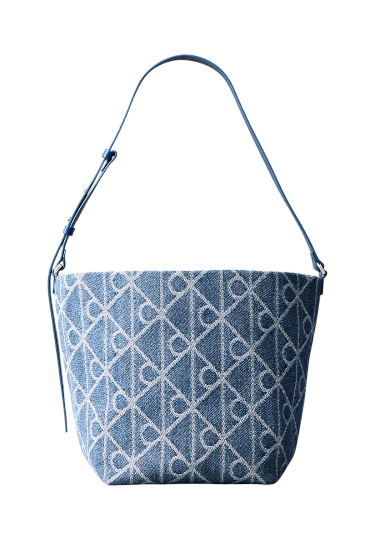 Borsa Shopper LV04F3432G Denim Jqd Medium Wash