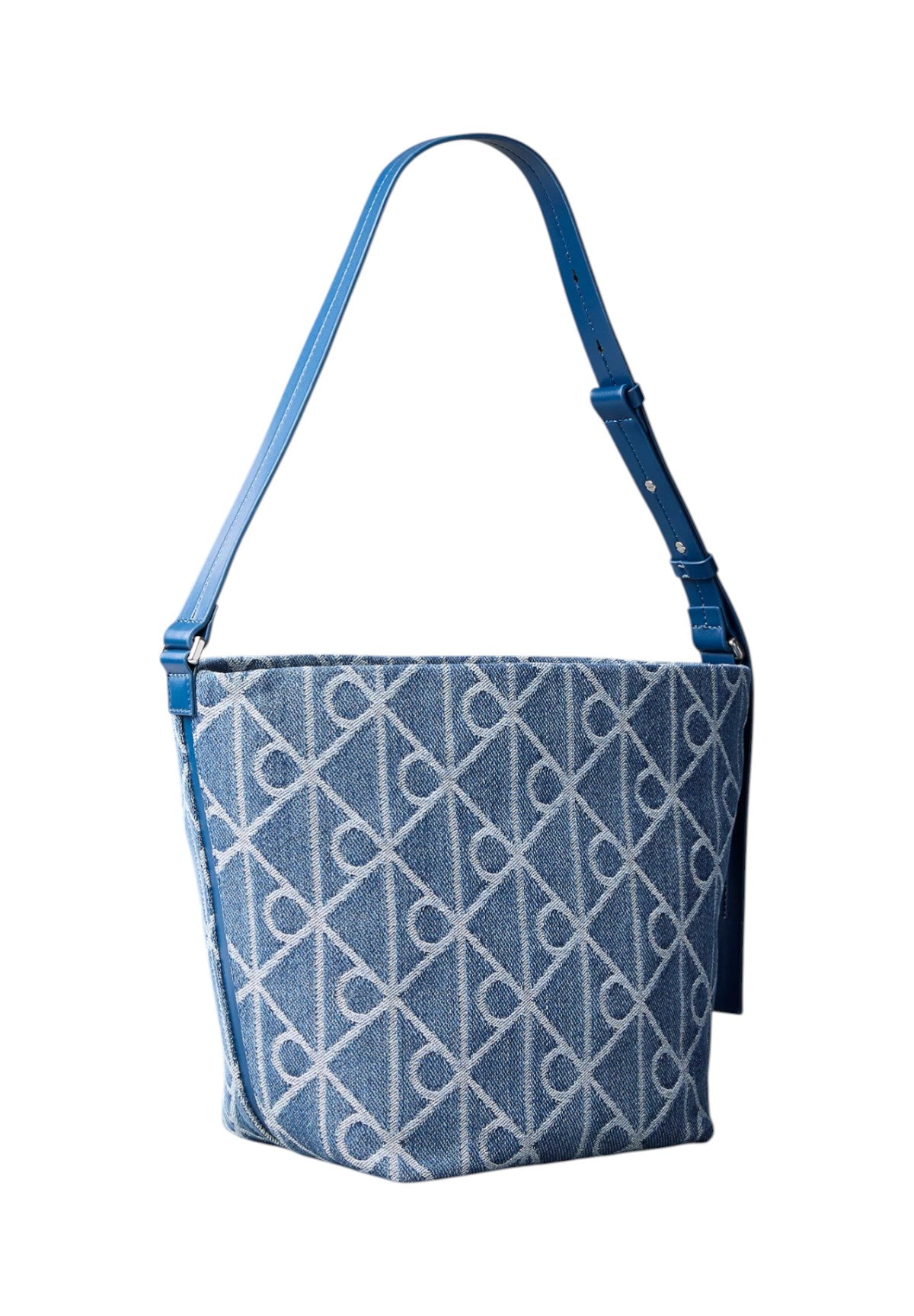 Borsa Shopper LV04F3432G Denim Jqd Medium Wash