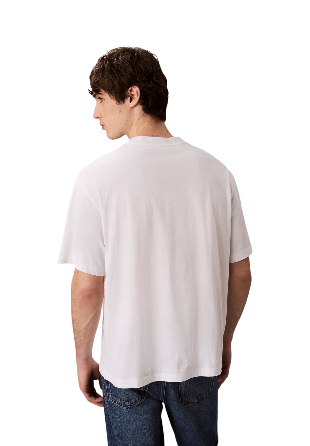 T-shirt a Maniche Corte Ss Standard Logo 30S LV04LD230G Bright White