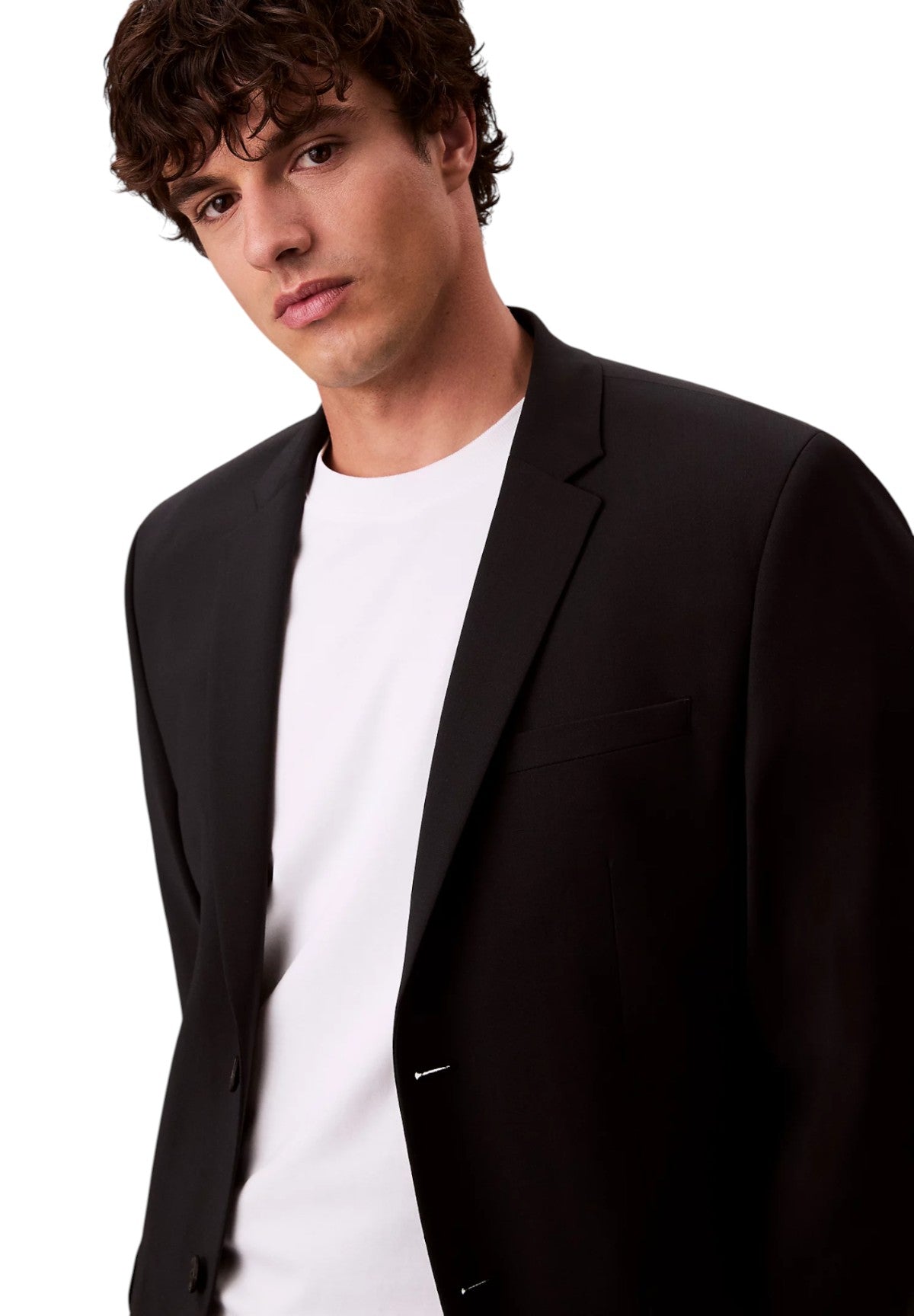 Giacca Ls Trop Wool Slim Bl LV14LD903G Black