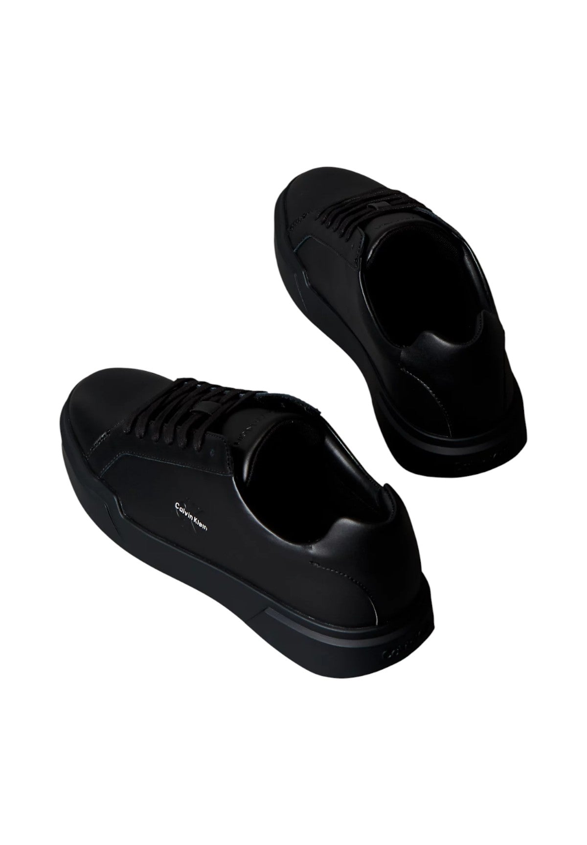 Sneakers Chunky Cupsole Laceu YM0YM01344 Triple Black