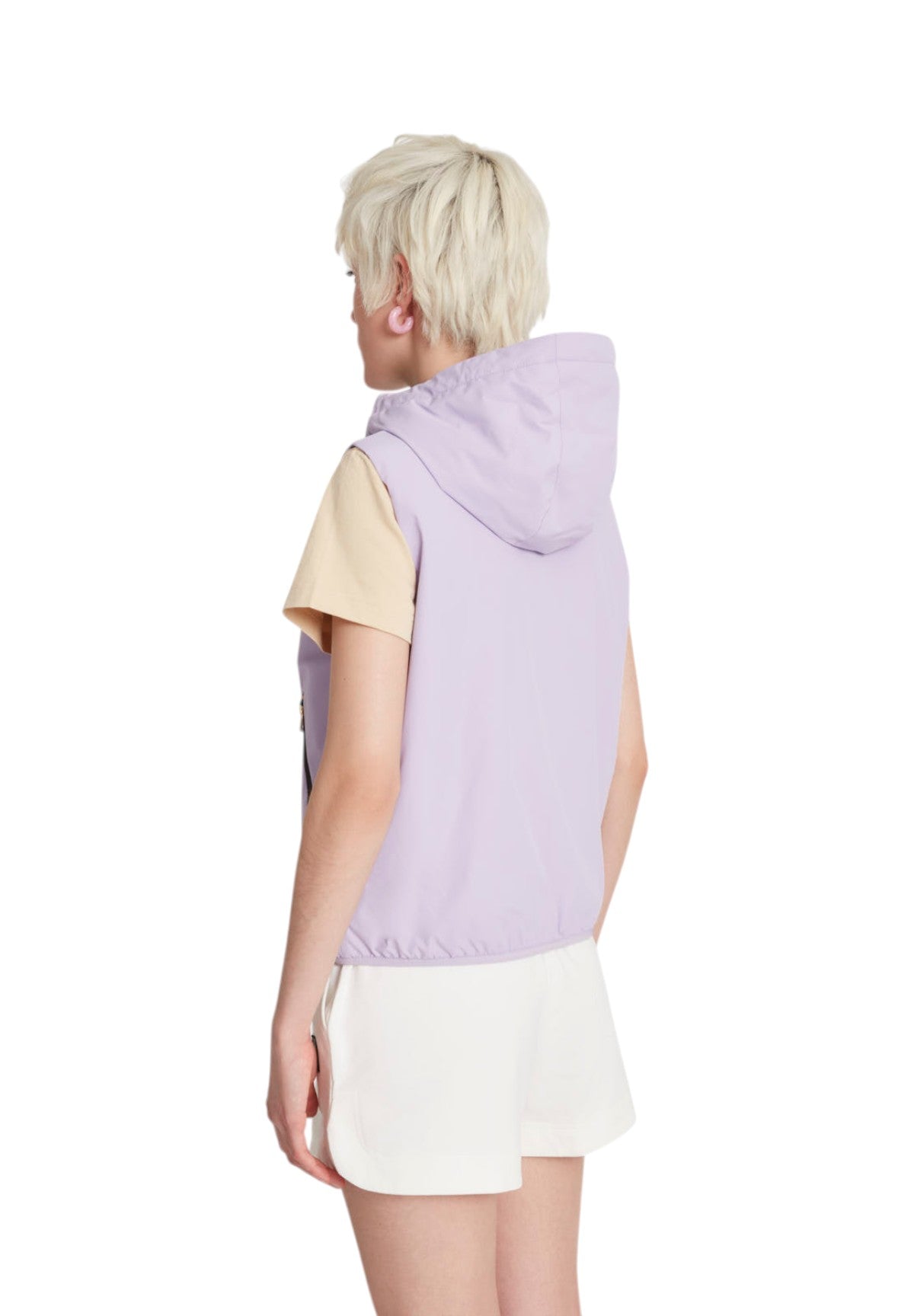 Smanicato Gilet 265Cpwv03145 P1410P KENZA Orchid Petal, Liger Yellow