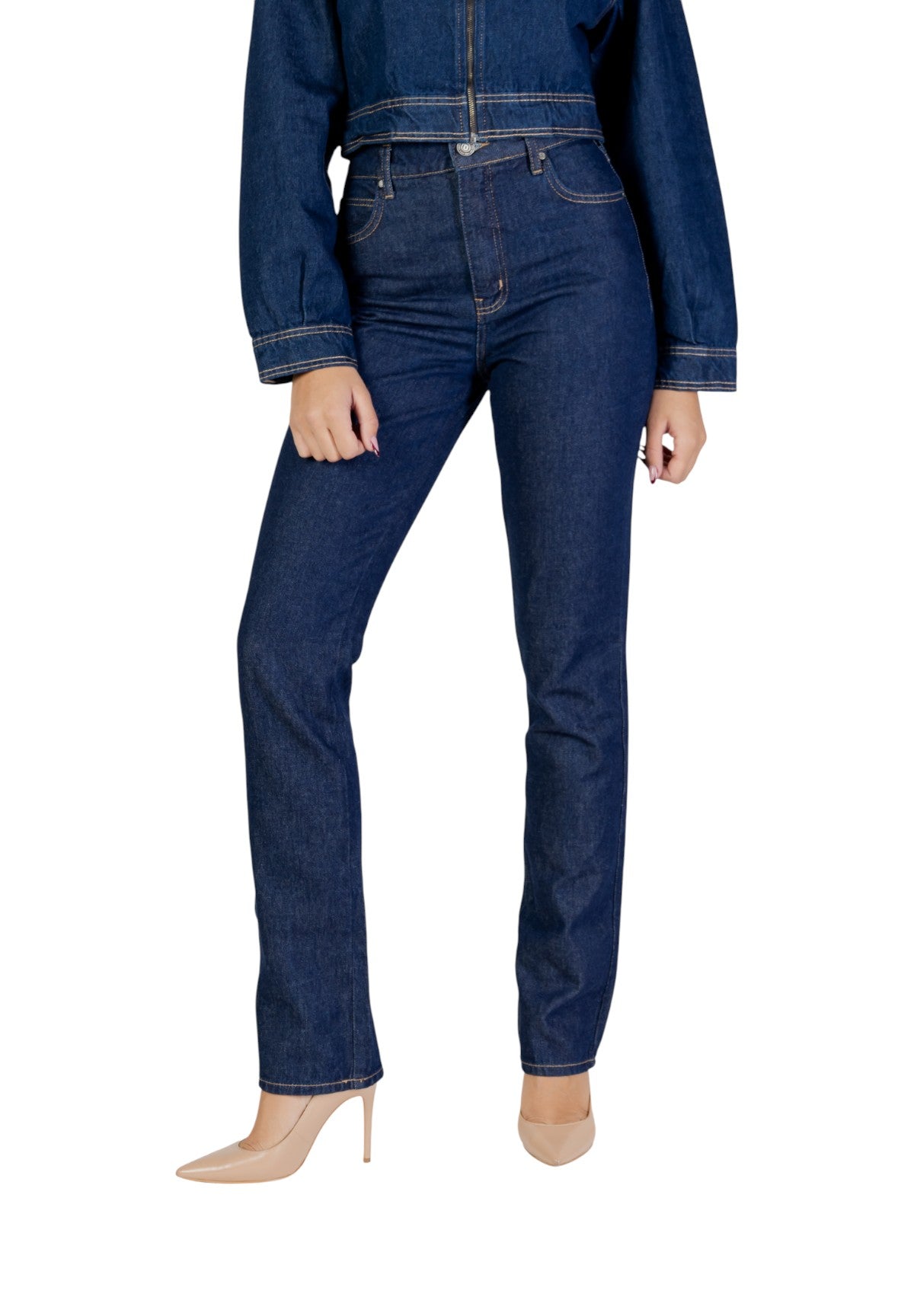 Jeans jeans gamba dritta kendall 201100395 Denim