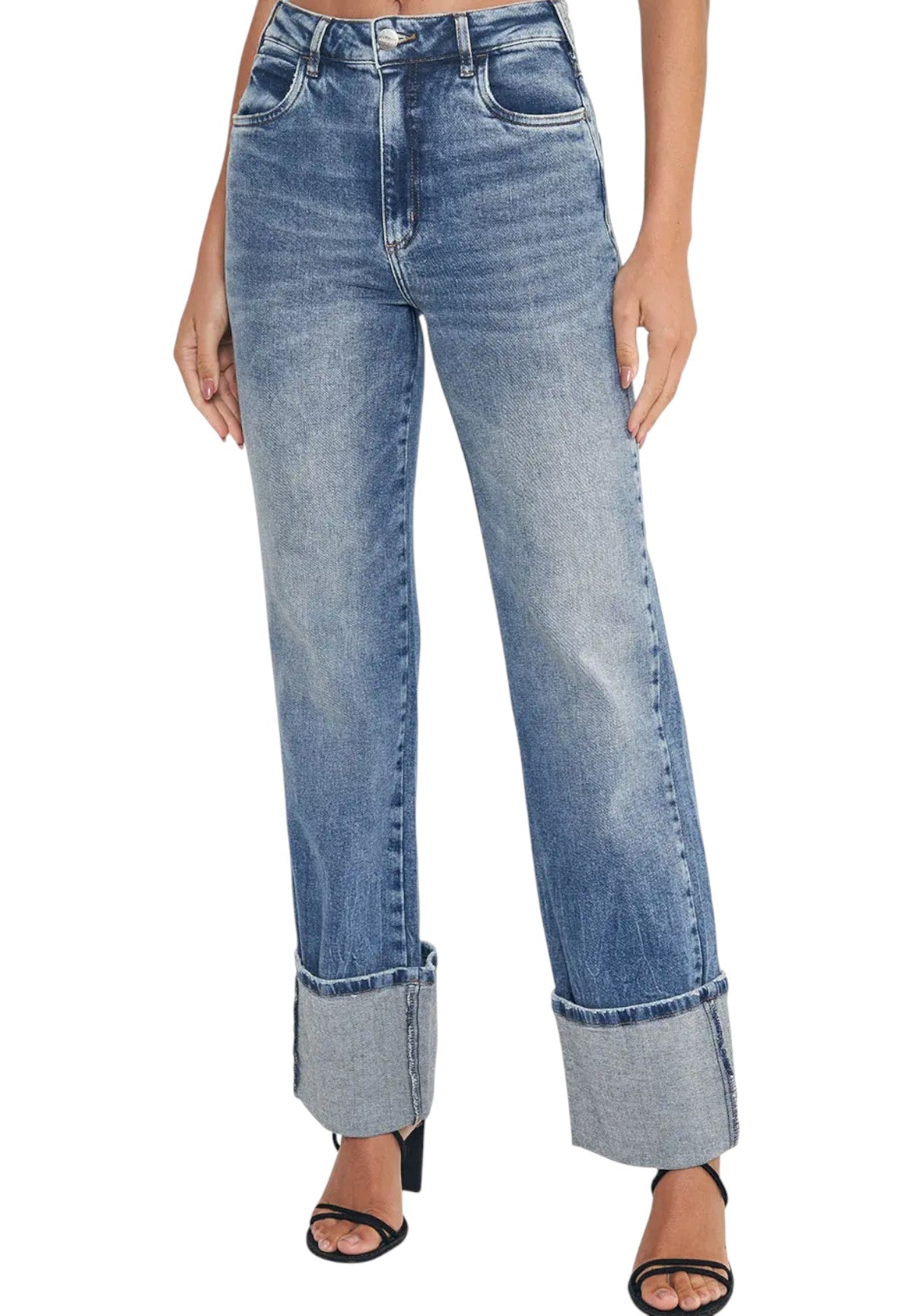 Jeans jeans juliette risvolto 20190140 Denim