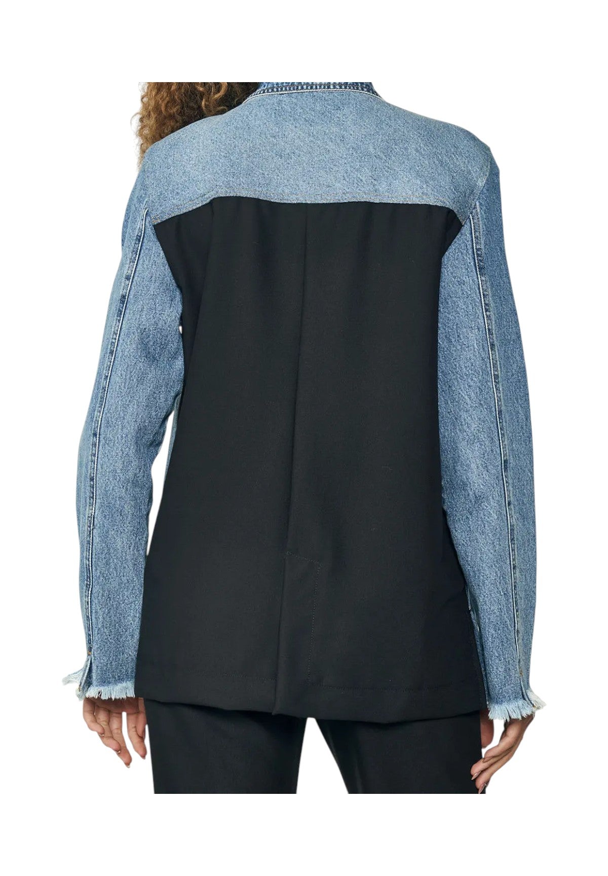 Giubbino di Jeans giacca denim bitessuto 581100019 Denim