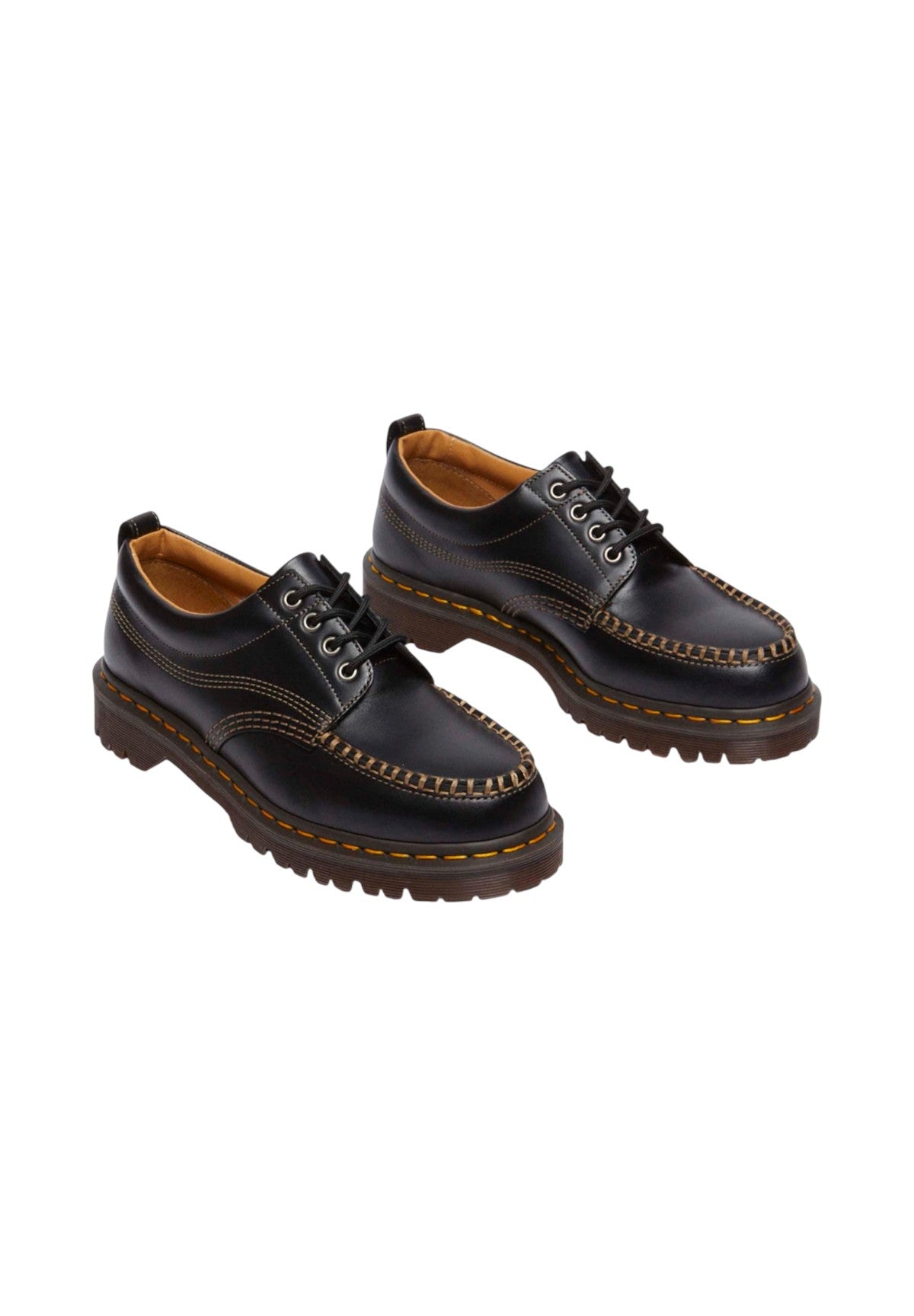 Stringate Lowell 31816001 Black Analine