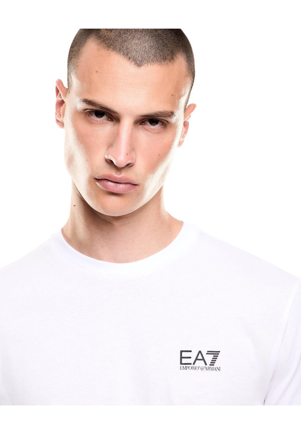 T-shirt a Maniche Corte 7M000567 White, black