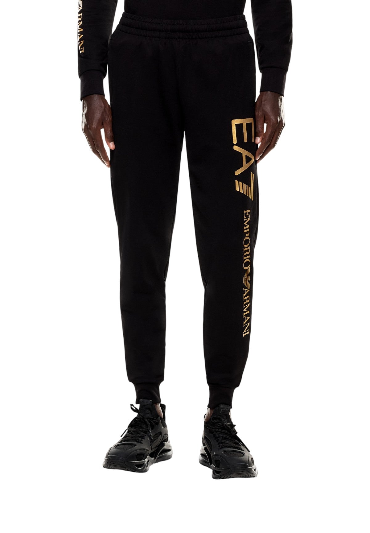 Pantaloni Tuta 7M000571 Black, Gold