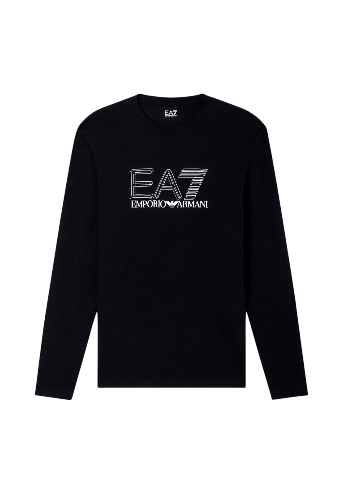 T-shirt a Maniche Lunghe 7M001310 Black