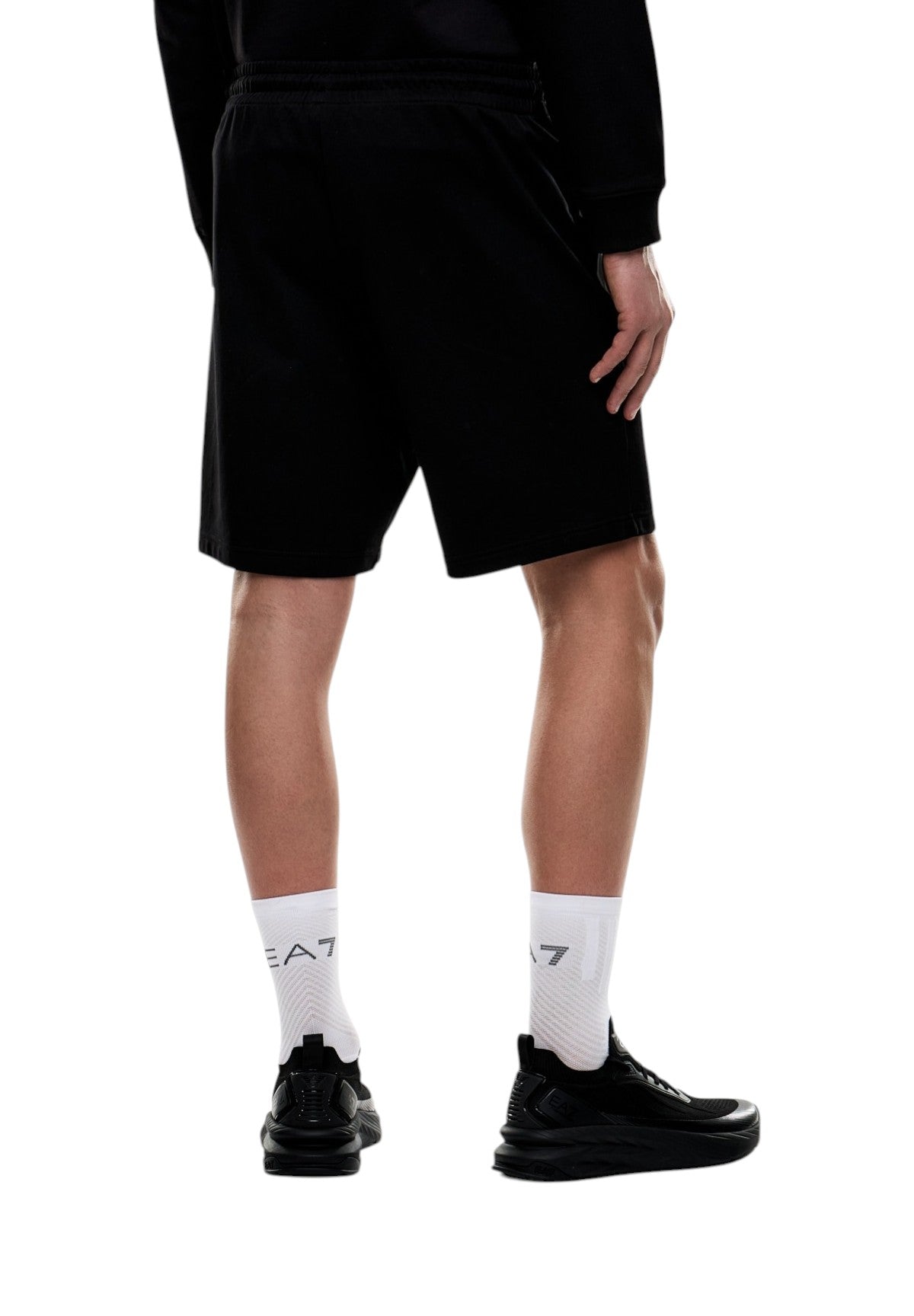 Bermuda in Felpa 7M001315 Black