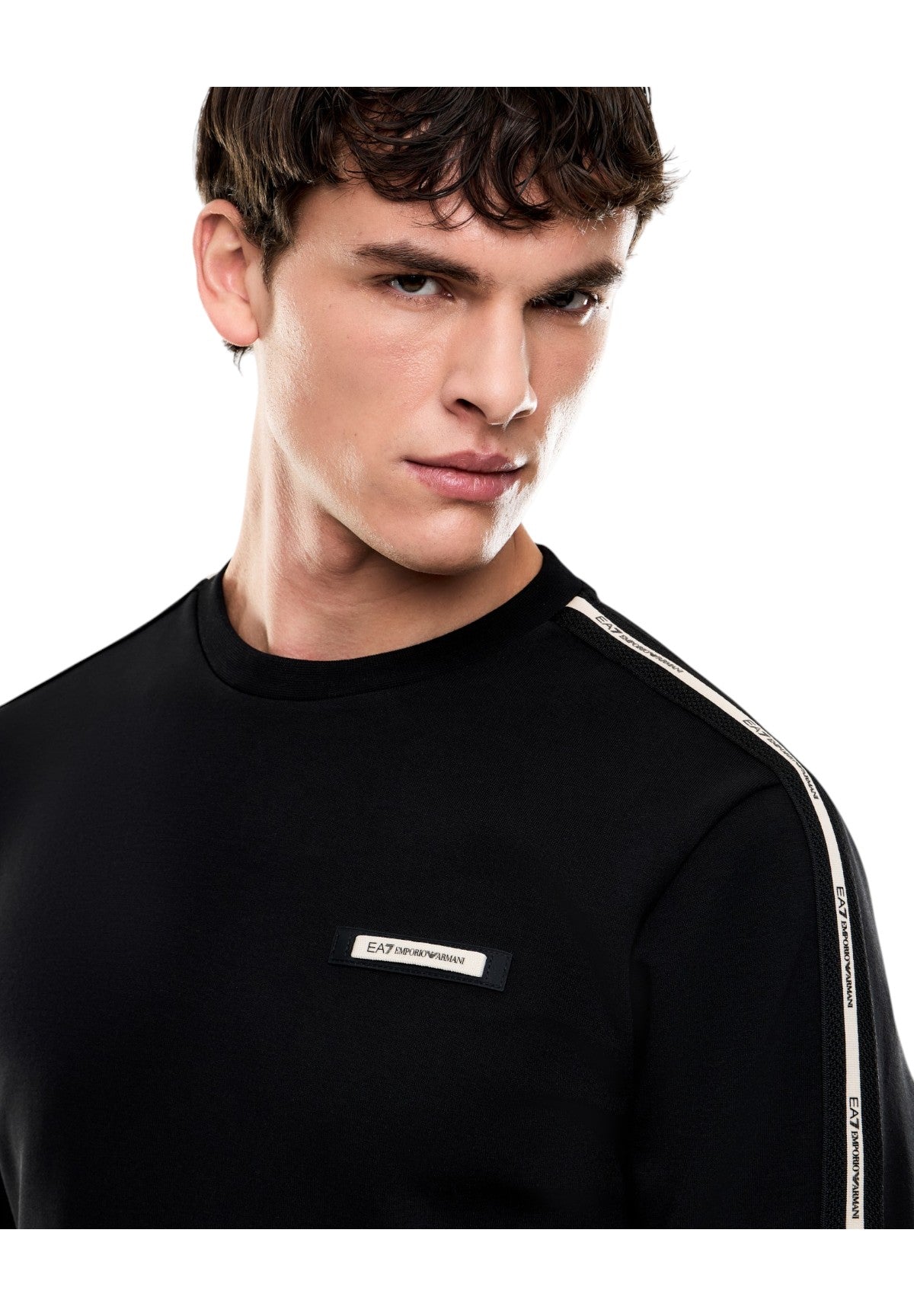 Felpa Girocollo 7M001478 Black