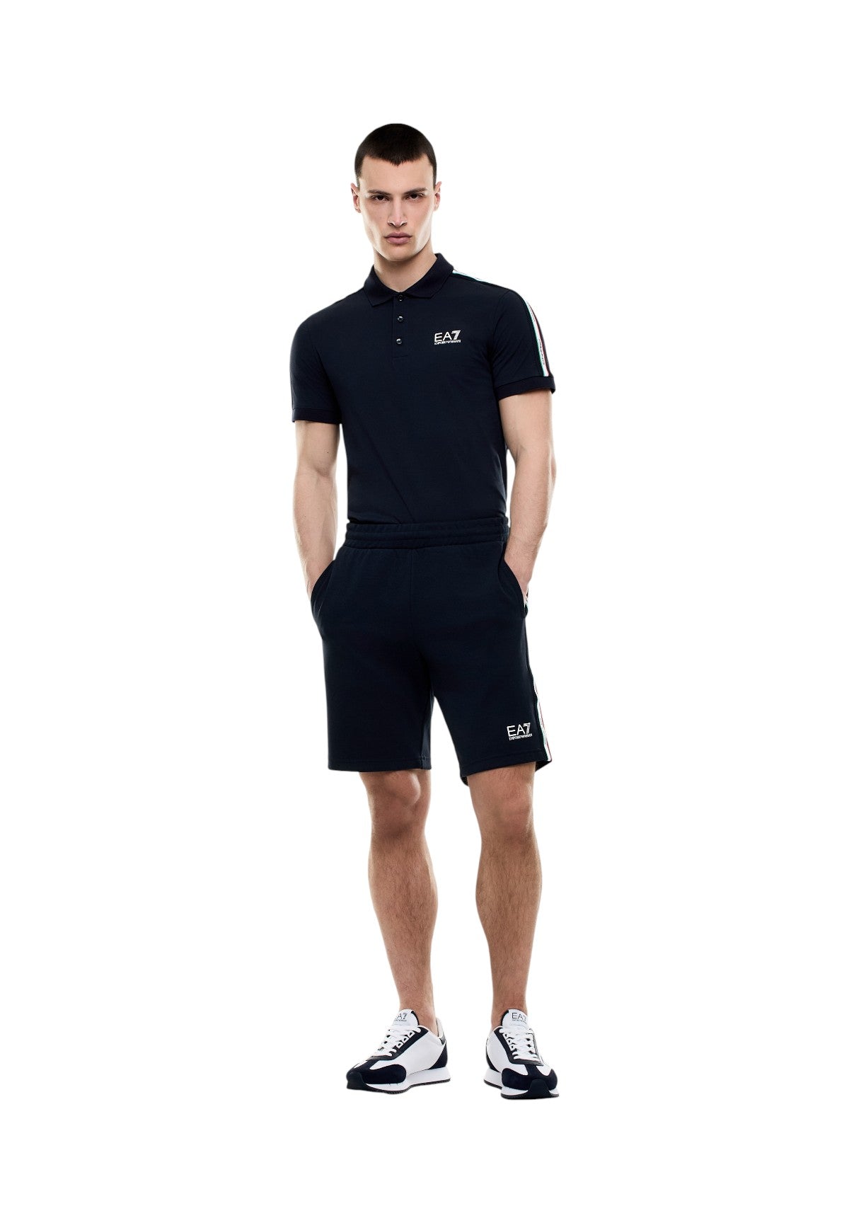 Polo Jersey 7M001862 Armani Blue