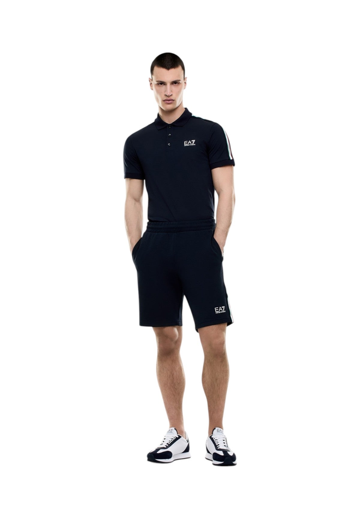 Bermuda in Felpa 7M001865 Armani Blue