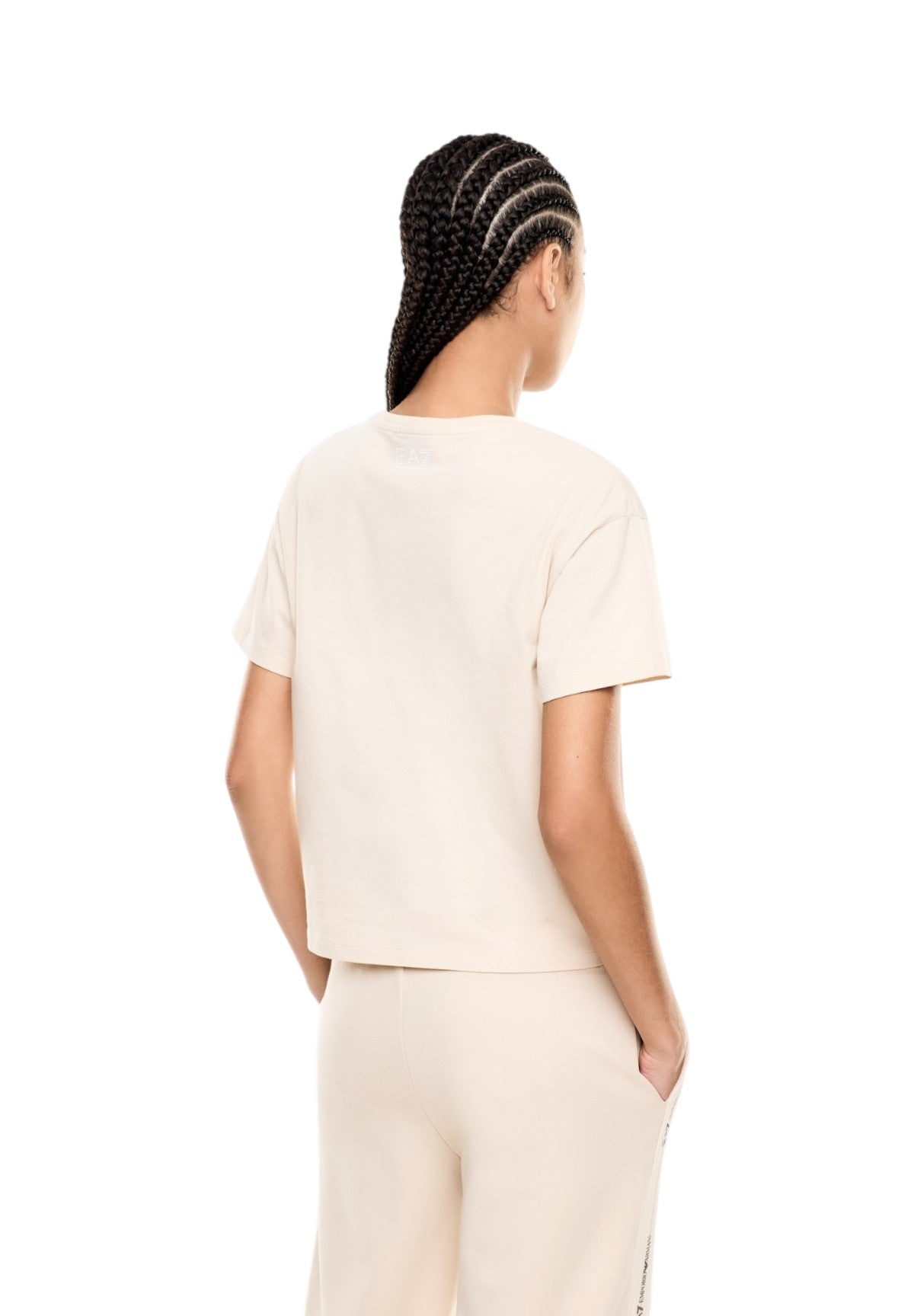 T-shirt a Maniche Corte 7W001096 Fog