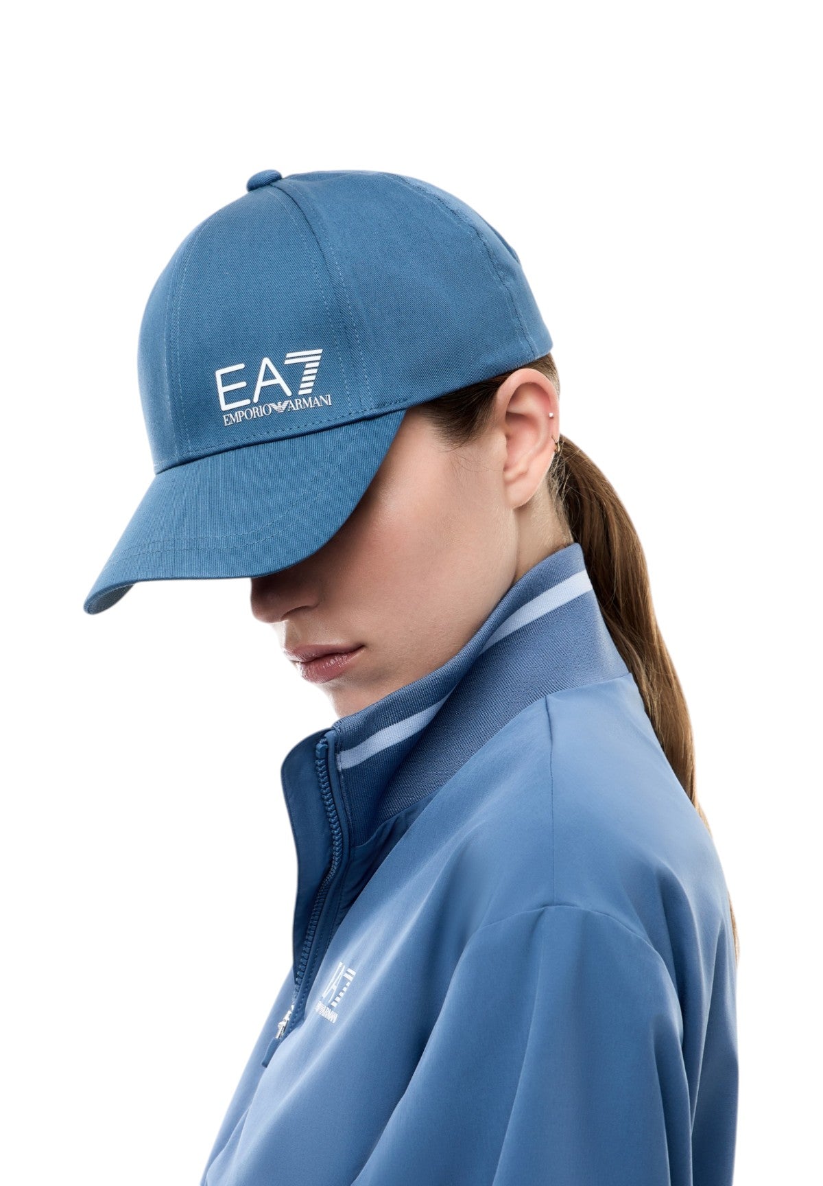 Cappello da Baseball 7X000005 Blue Horizon, White