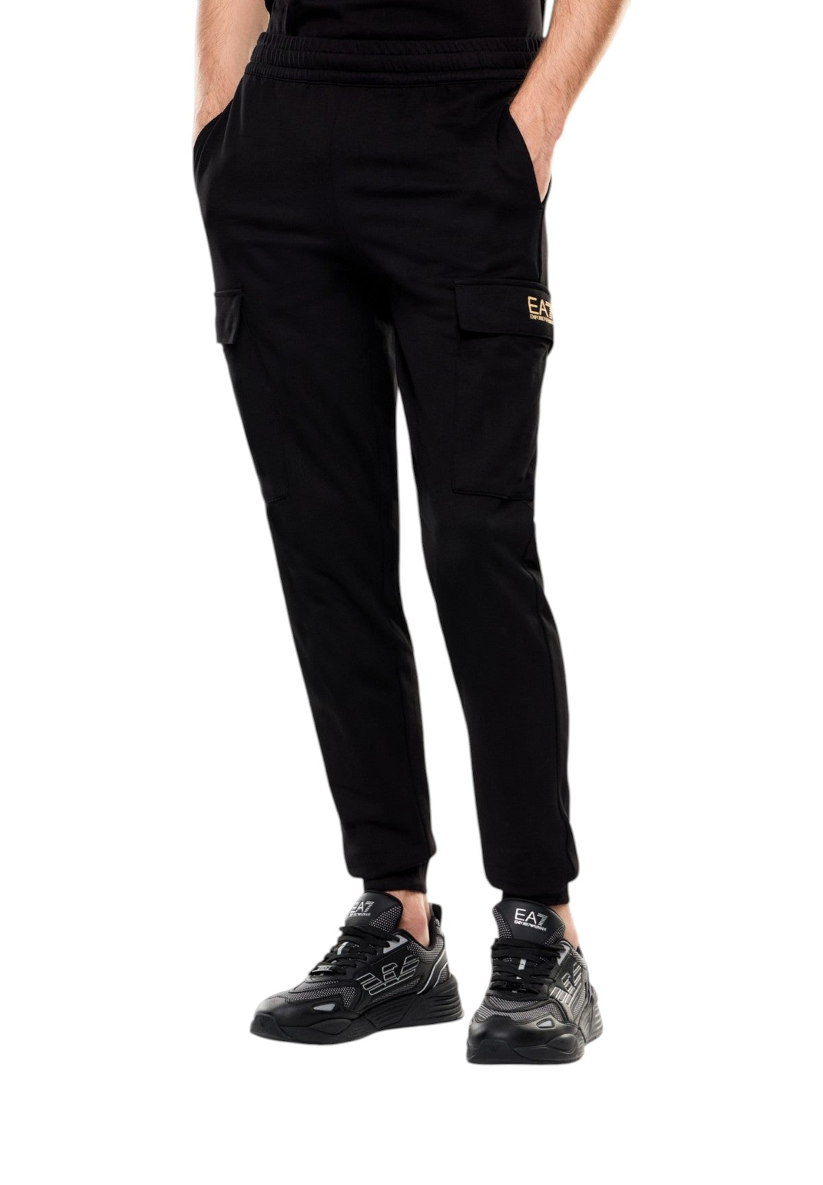 Pantaloni Tuta 8NPP67 Black