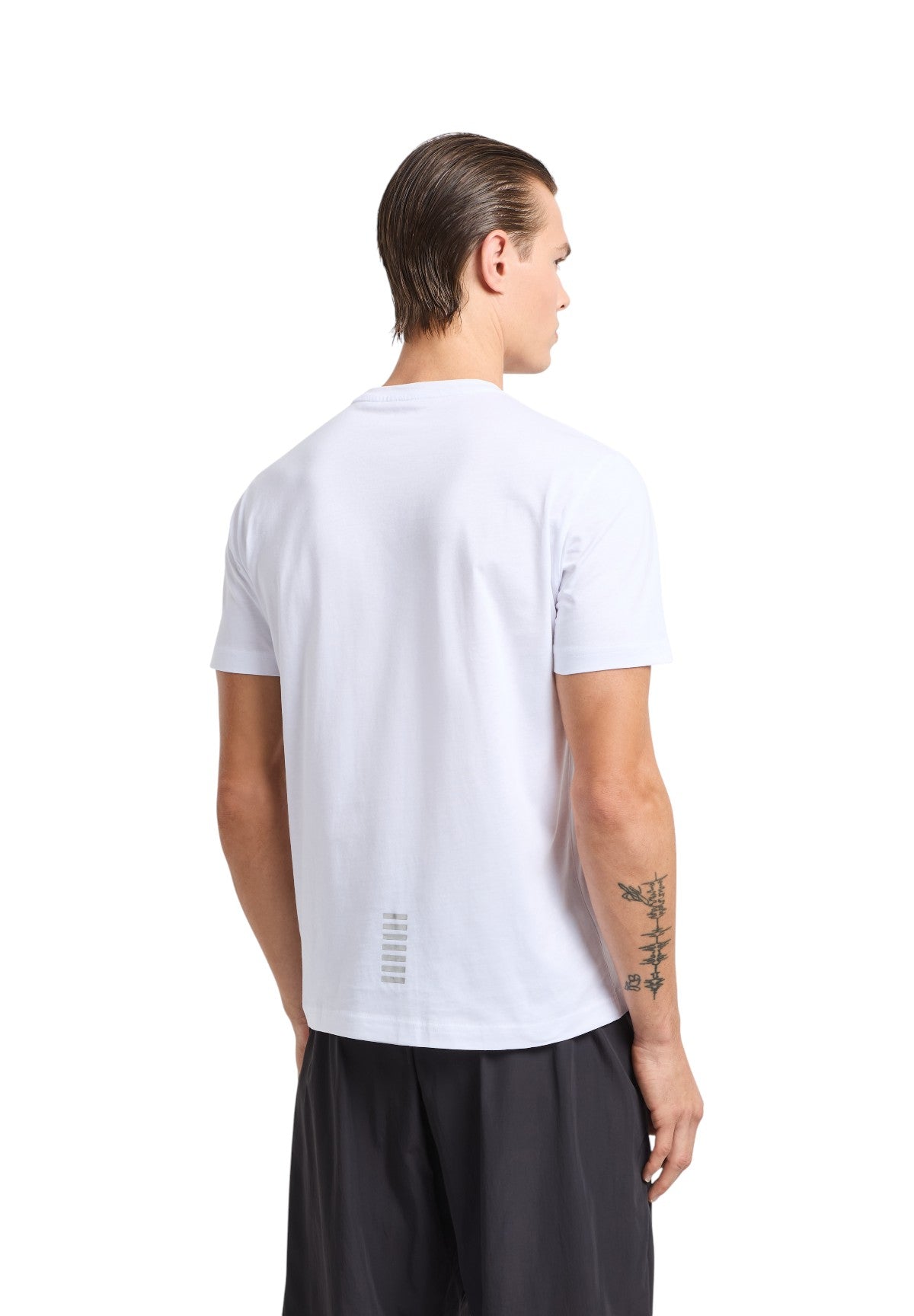 T-shirt a Maniche Corte 8NPT25 Bianco Ottico