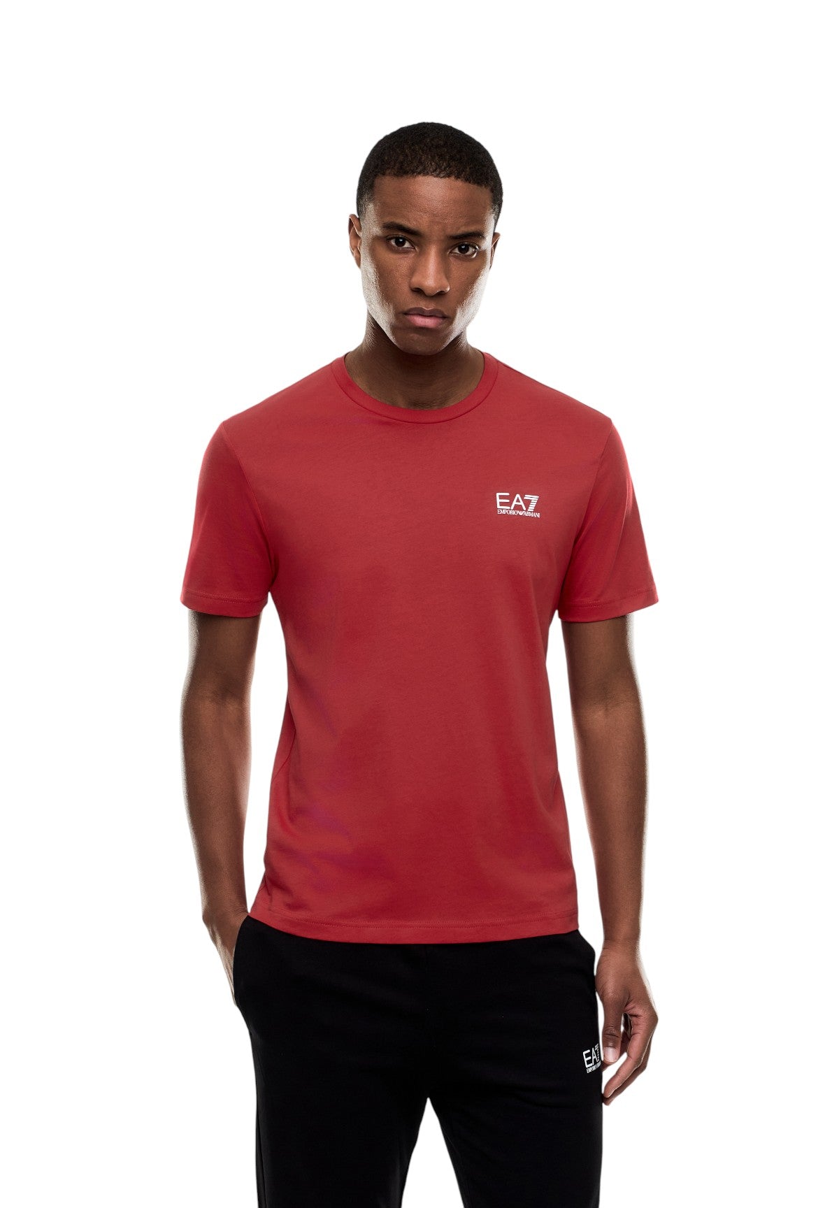 T-shirt a Maniche Corte 8NPT25 Haute Red