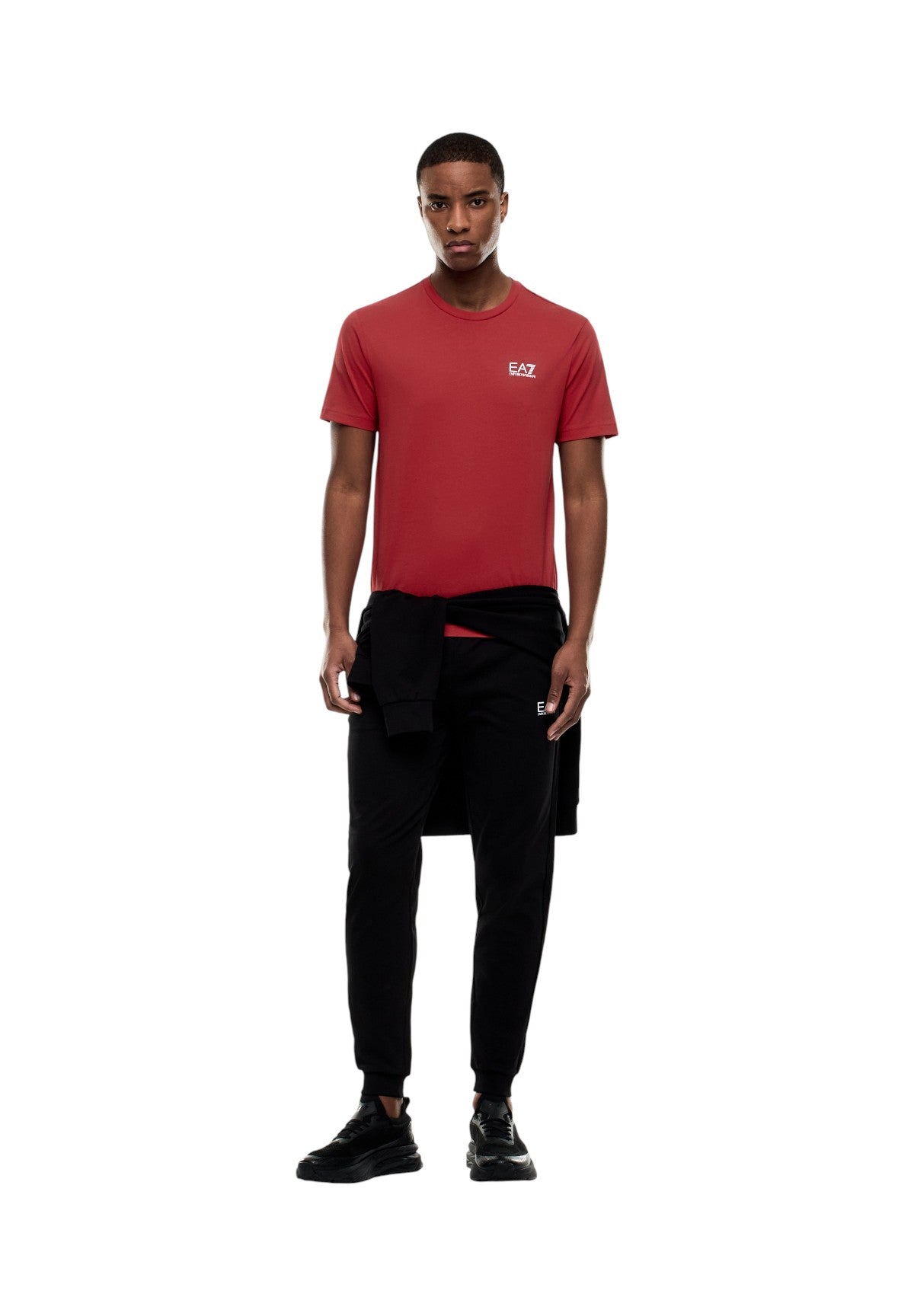 T-shirt a Maniche Corte 8NPT25 Haute Red