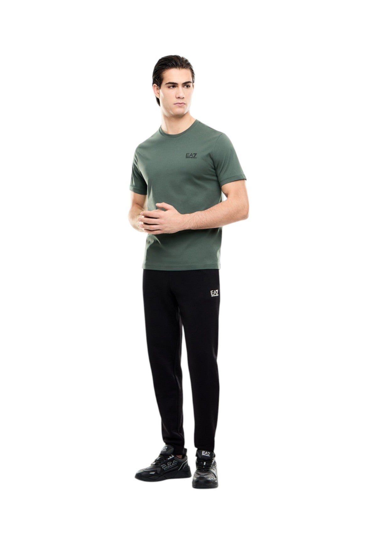 T-shirt a Maniche Corte 8NPT25 Cilantro