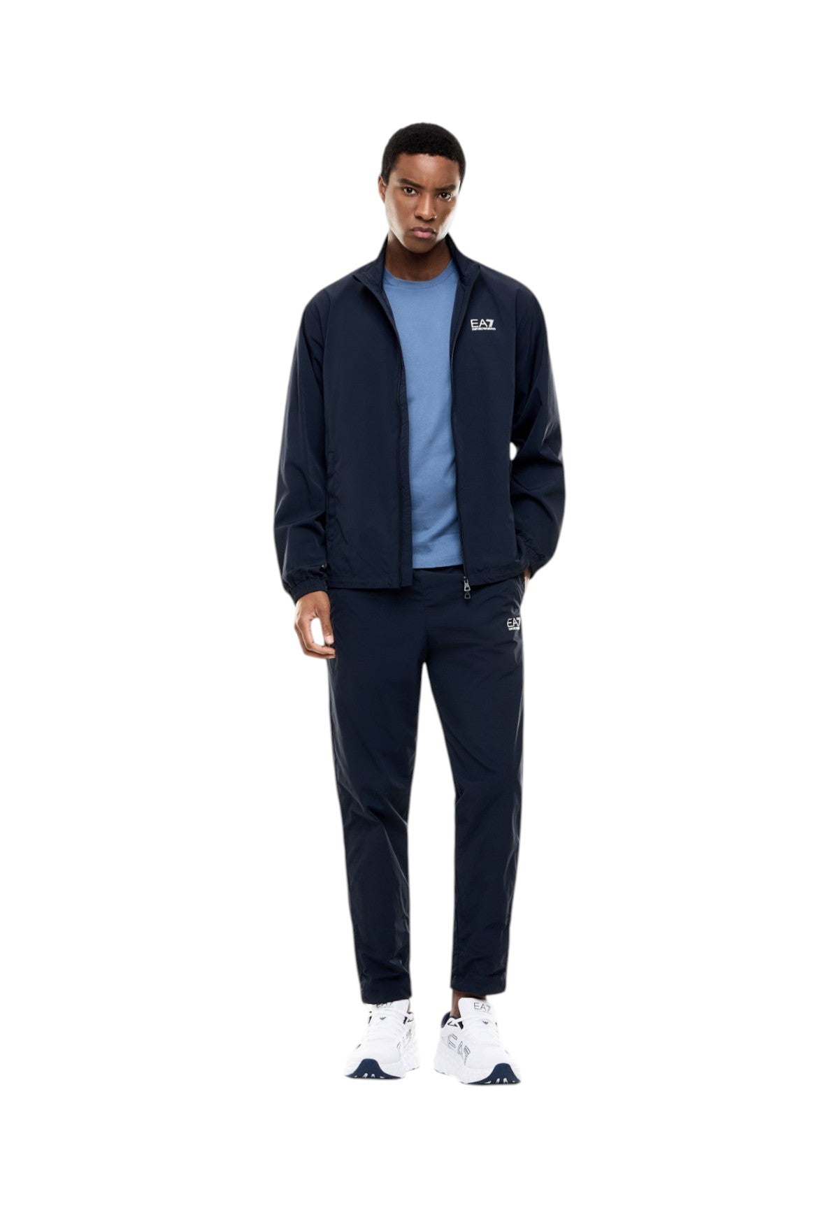 T-shirt a Maniche Corte 8NPT25 Blue Horizon