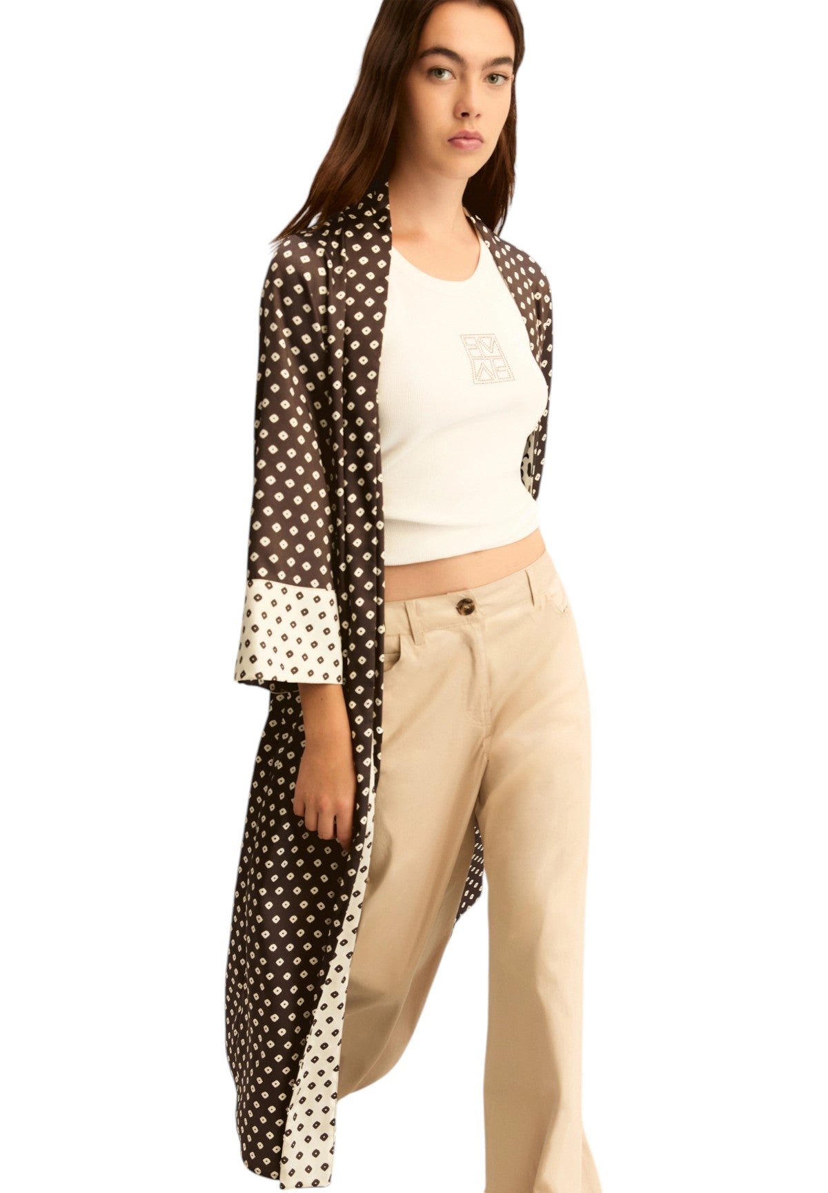 Blusa 2615191031200 EMMACANTO Kaki