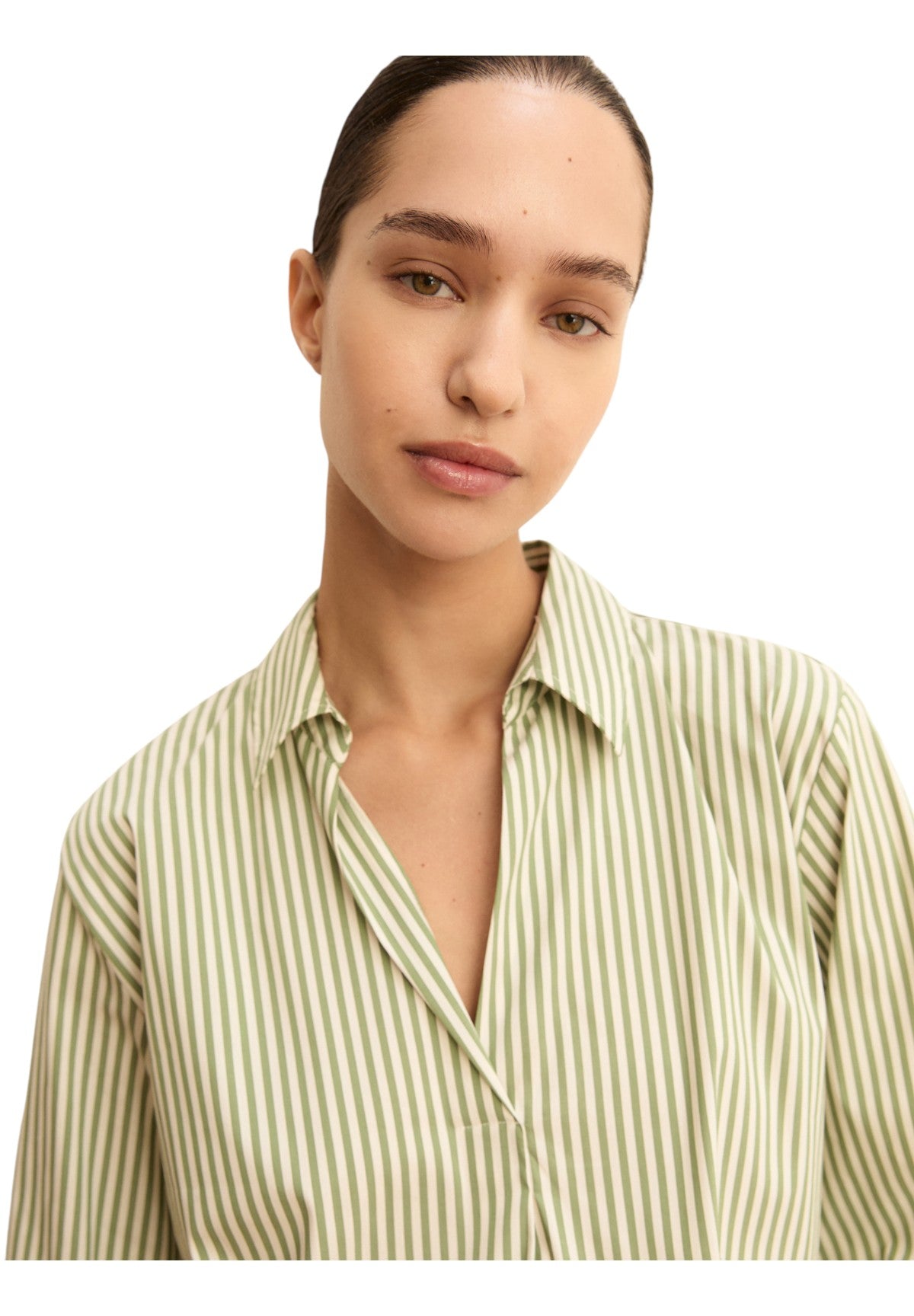 Camicia a Maniche Lunghe 2615111091200 EMMADORNO Verde