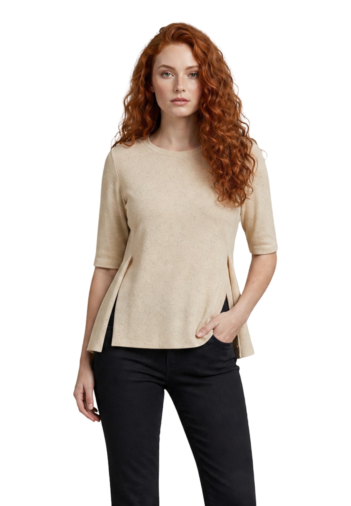 Maglia 2615361221200 EMMAGRUME Cammello