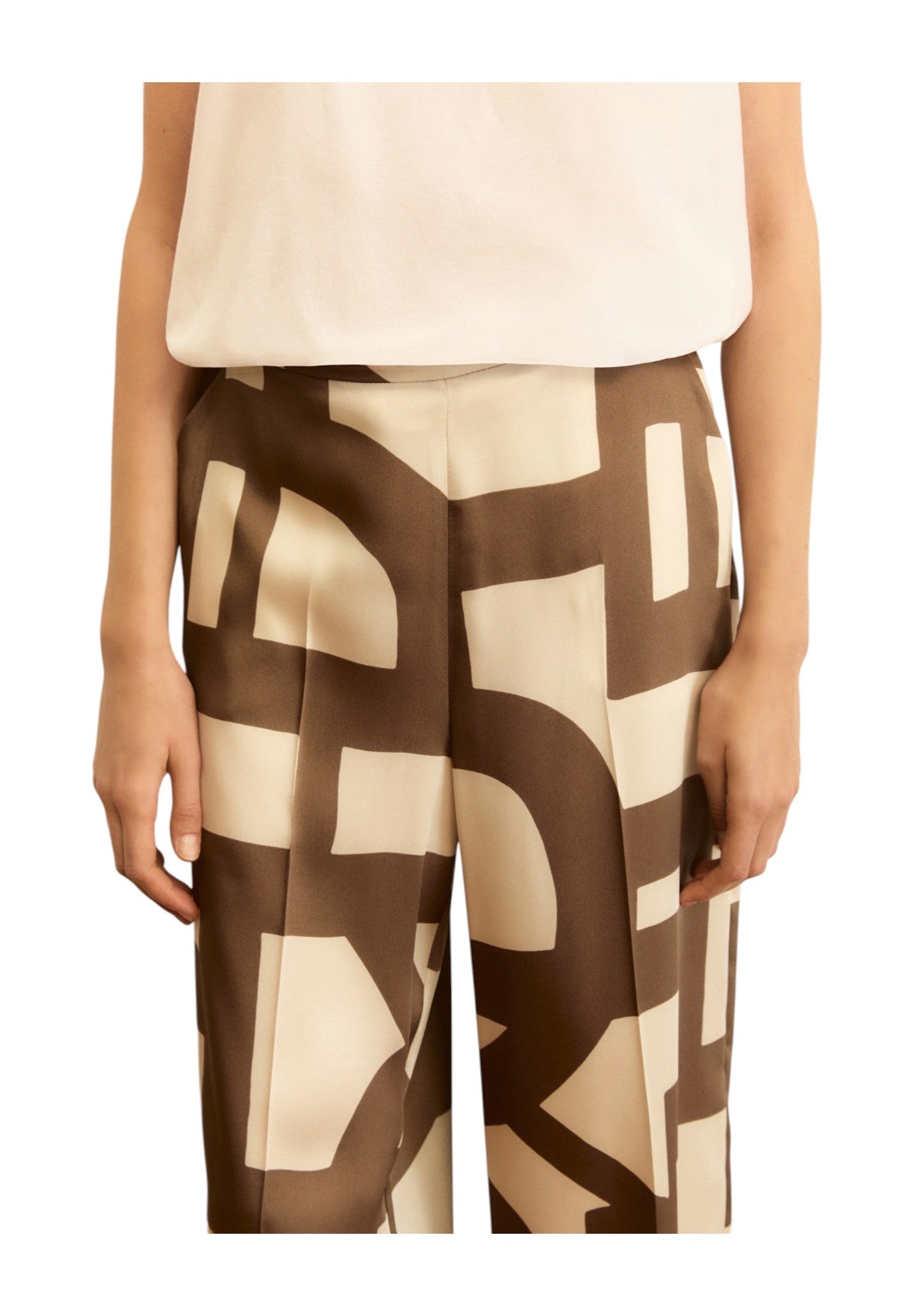 Pantaloni 2615131152200 EMMALBERO Tortora