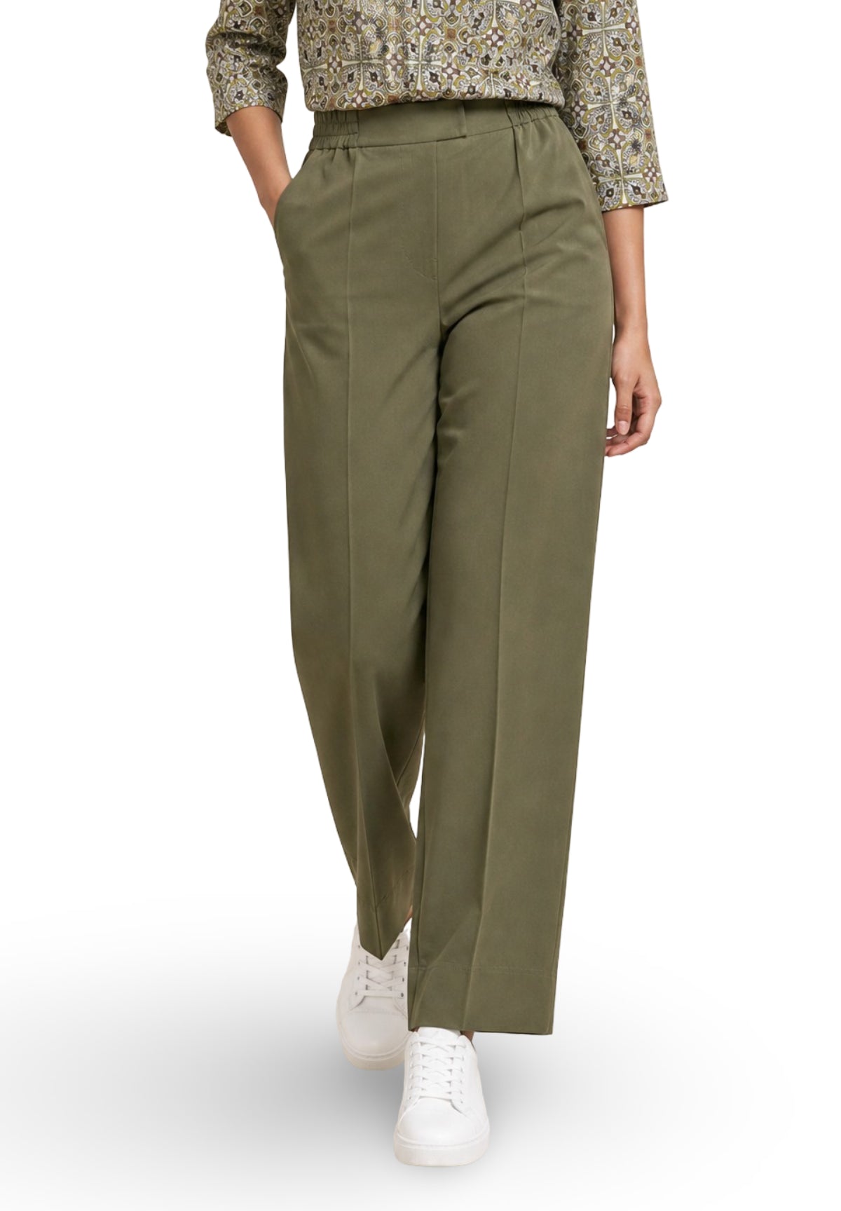 Pantaloni 2615131022200 EMMANGOLO Verde militare