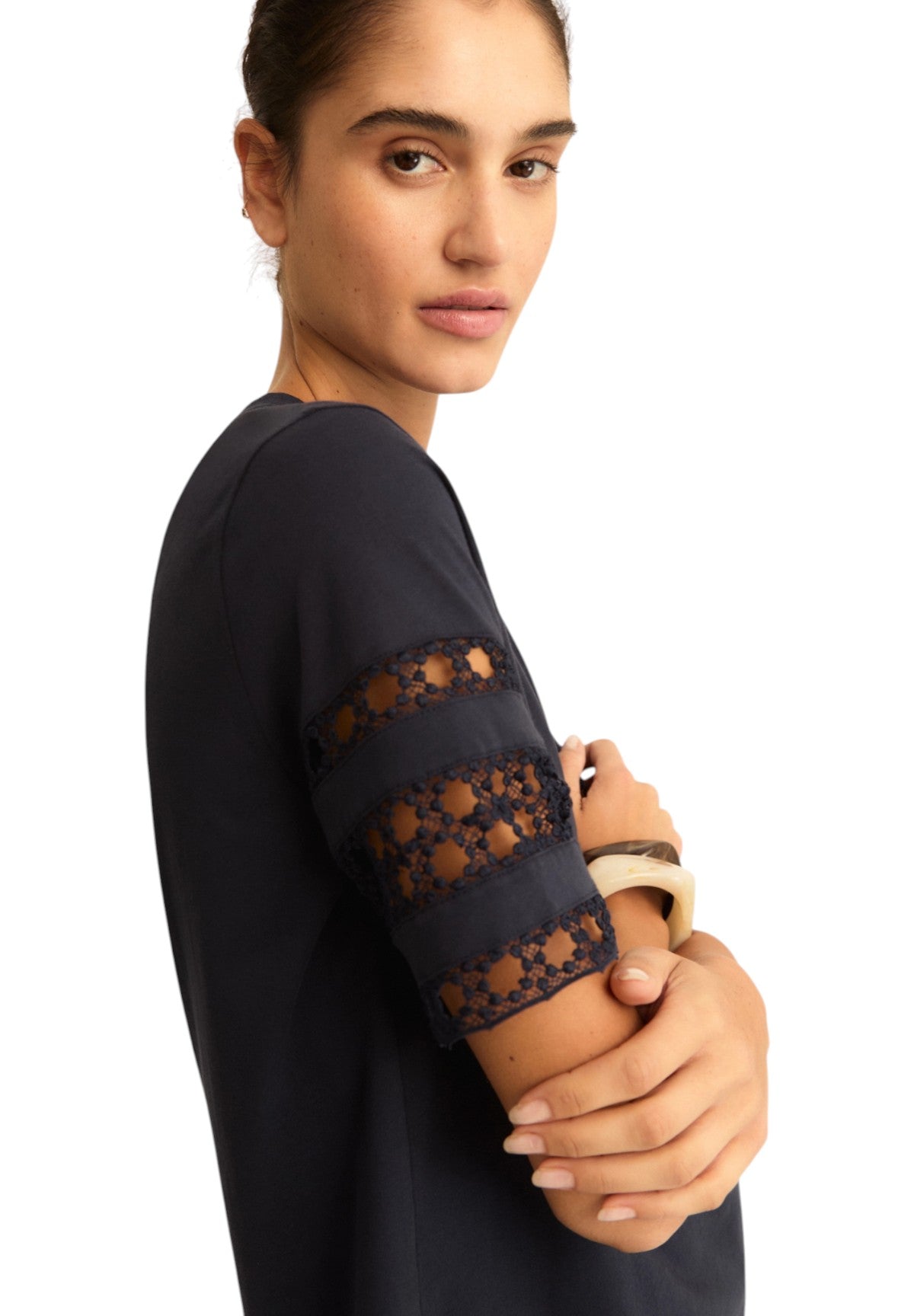 T-shirt a Maniche Corte 2615971042200 EMMAPE Blu notte