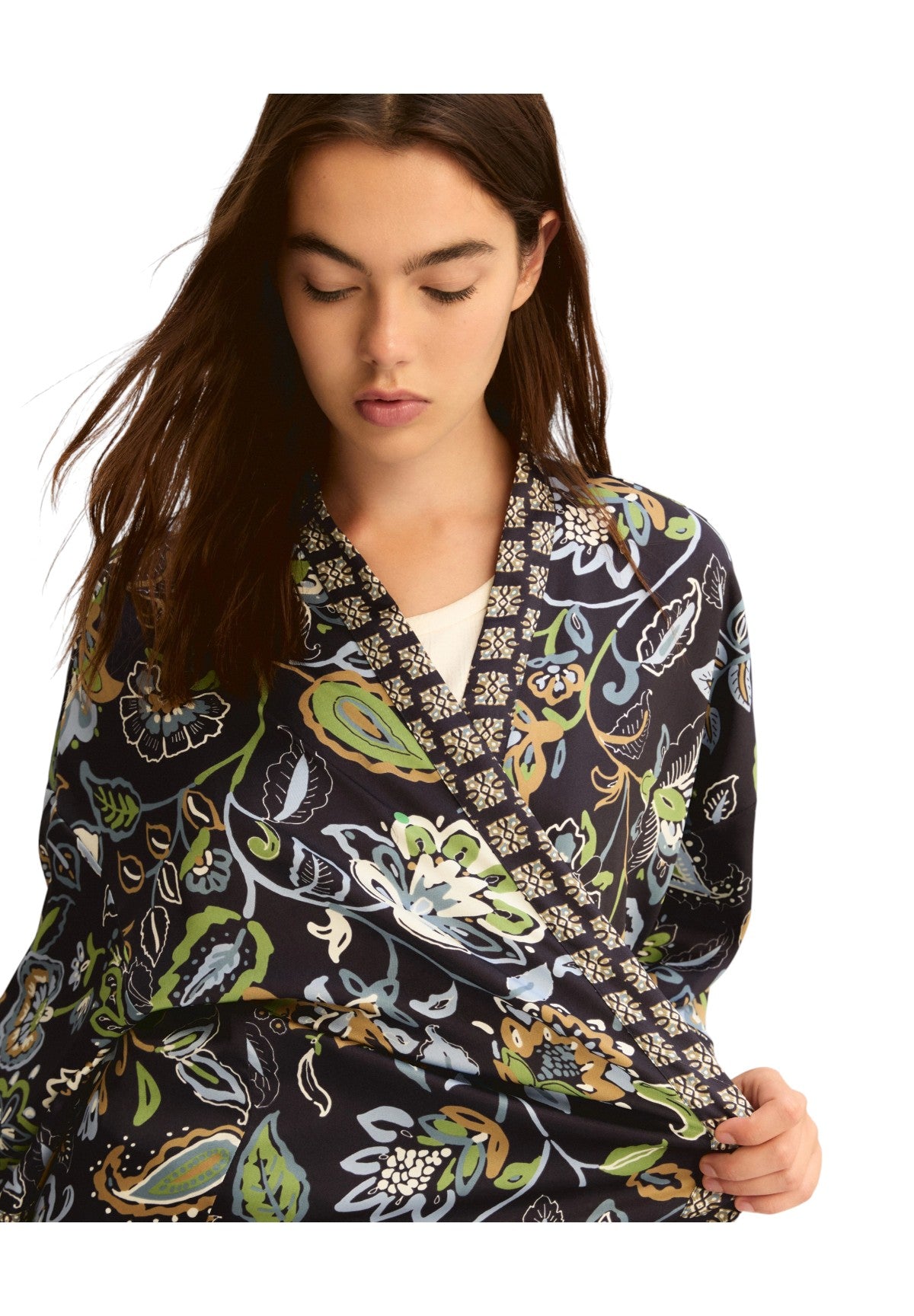 Blusa 2615191041200 EMMATOLLO Blu