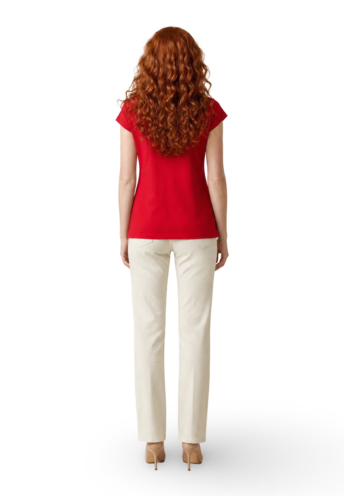 T-shirt a Maniche Corte 2615111021200 EMMCARTONE Rosso