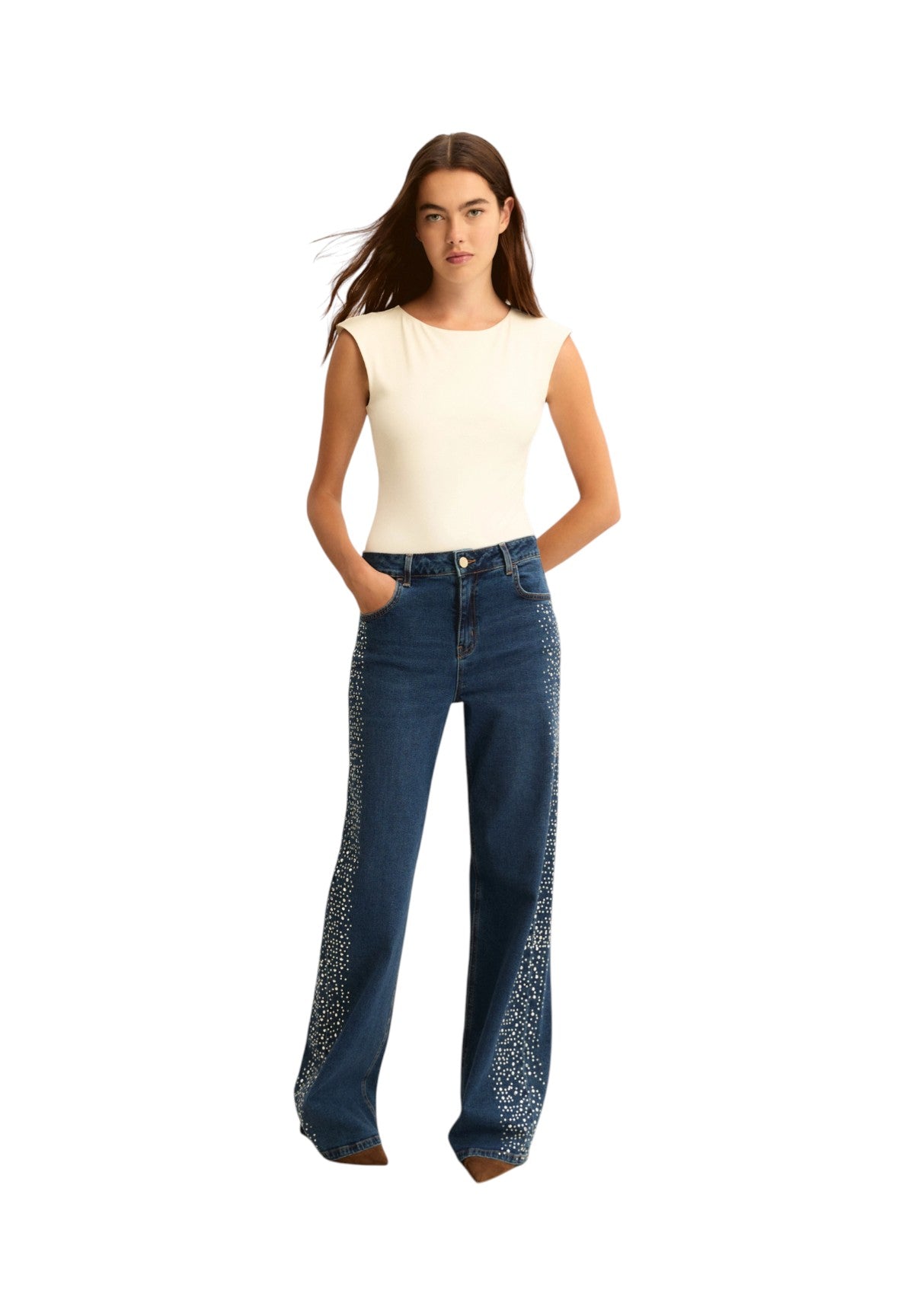 Jeans 2615181071200 EMMCRESPO Blue Jeans