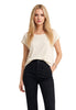 Emme Marella T-shirt a Maniche Corte 2615971021200 EMMFERVIDA Panna