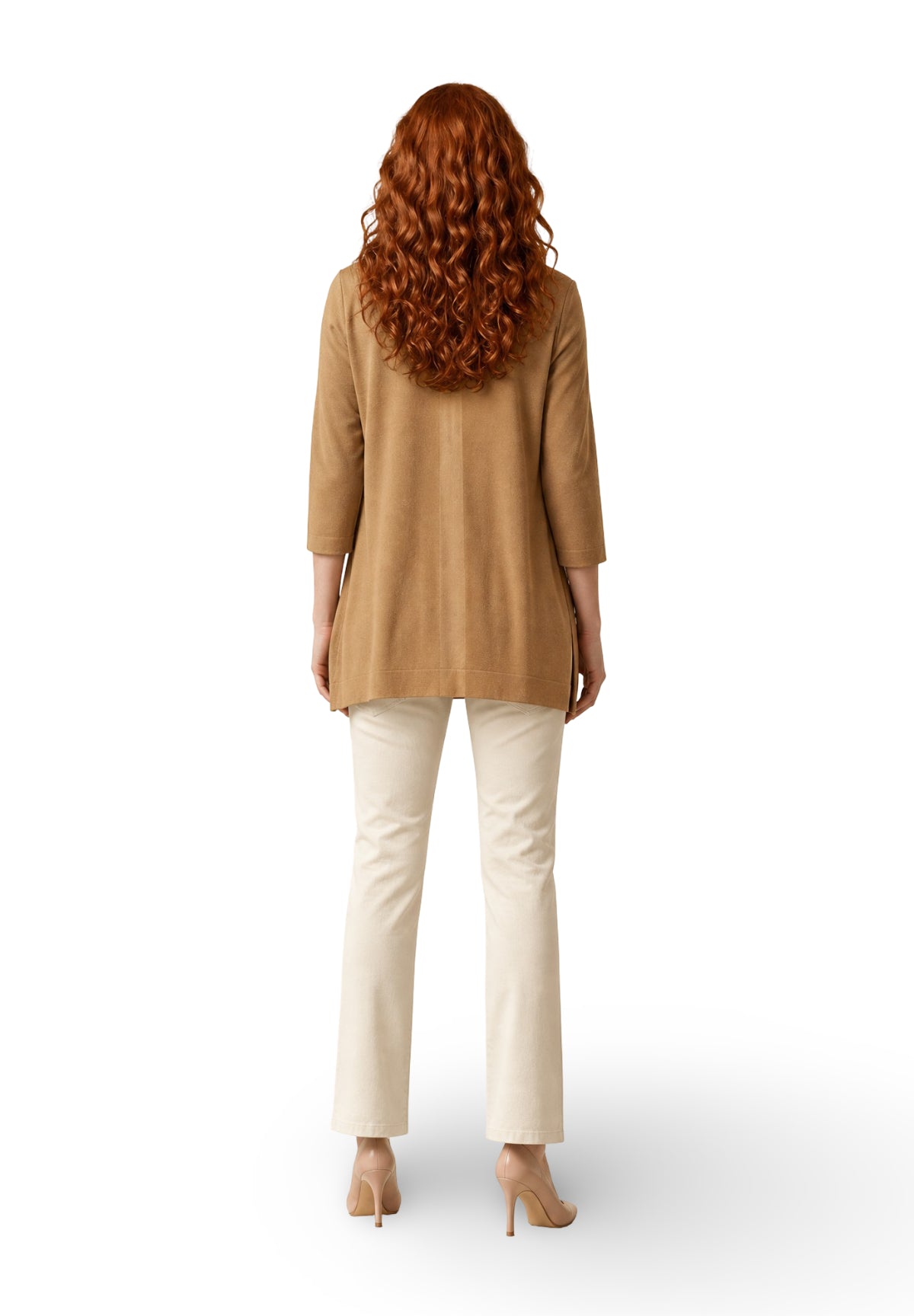 Cardigan 2615341041200 EMMGELA Cammello